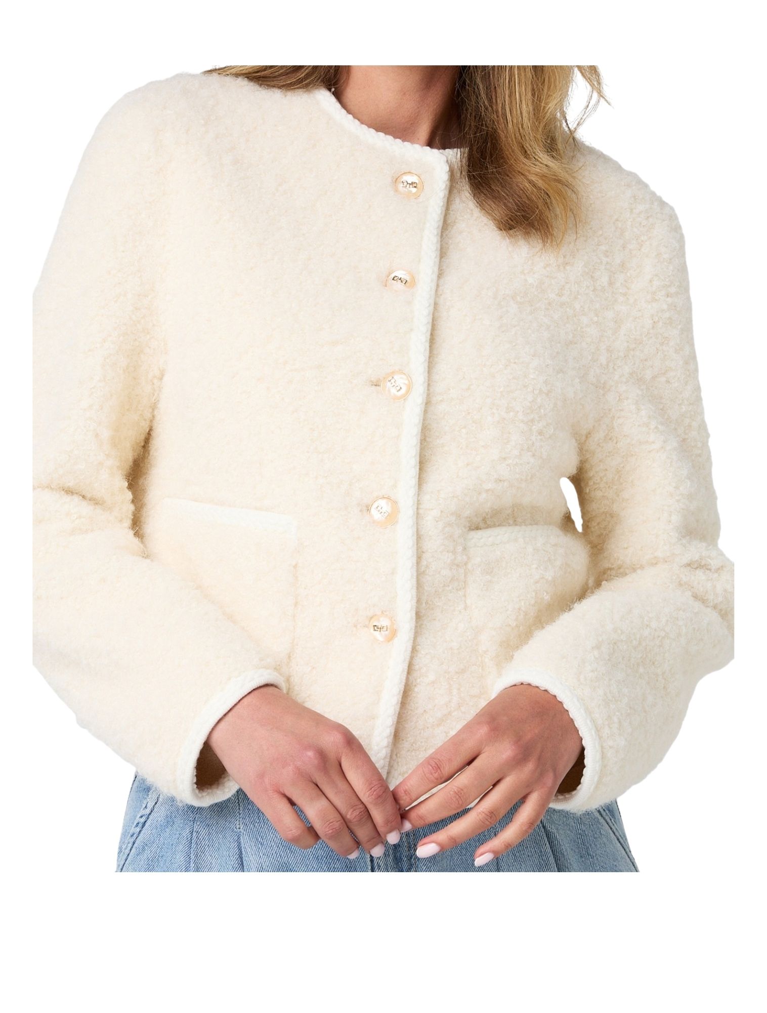 Ibana - Celia Buttercream Beige - Dames - Jassen en Jacks - 48290_77_3