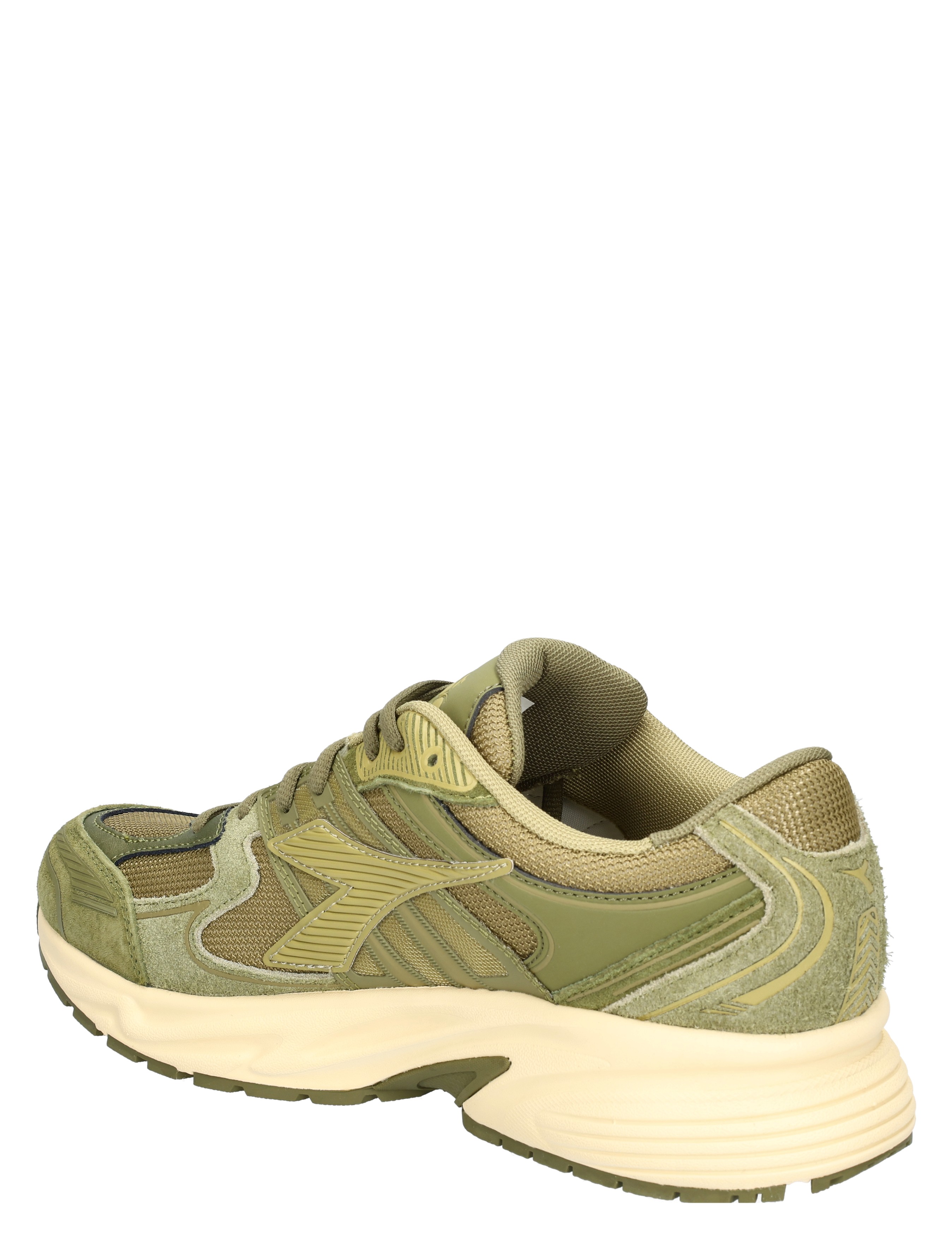 sneaker, olijf, groen, mesh, sportschoen