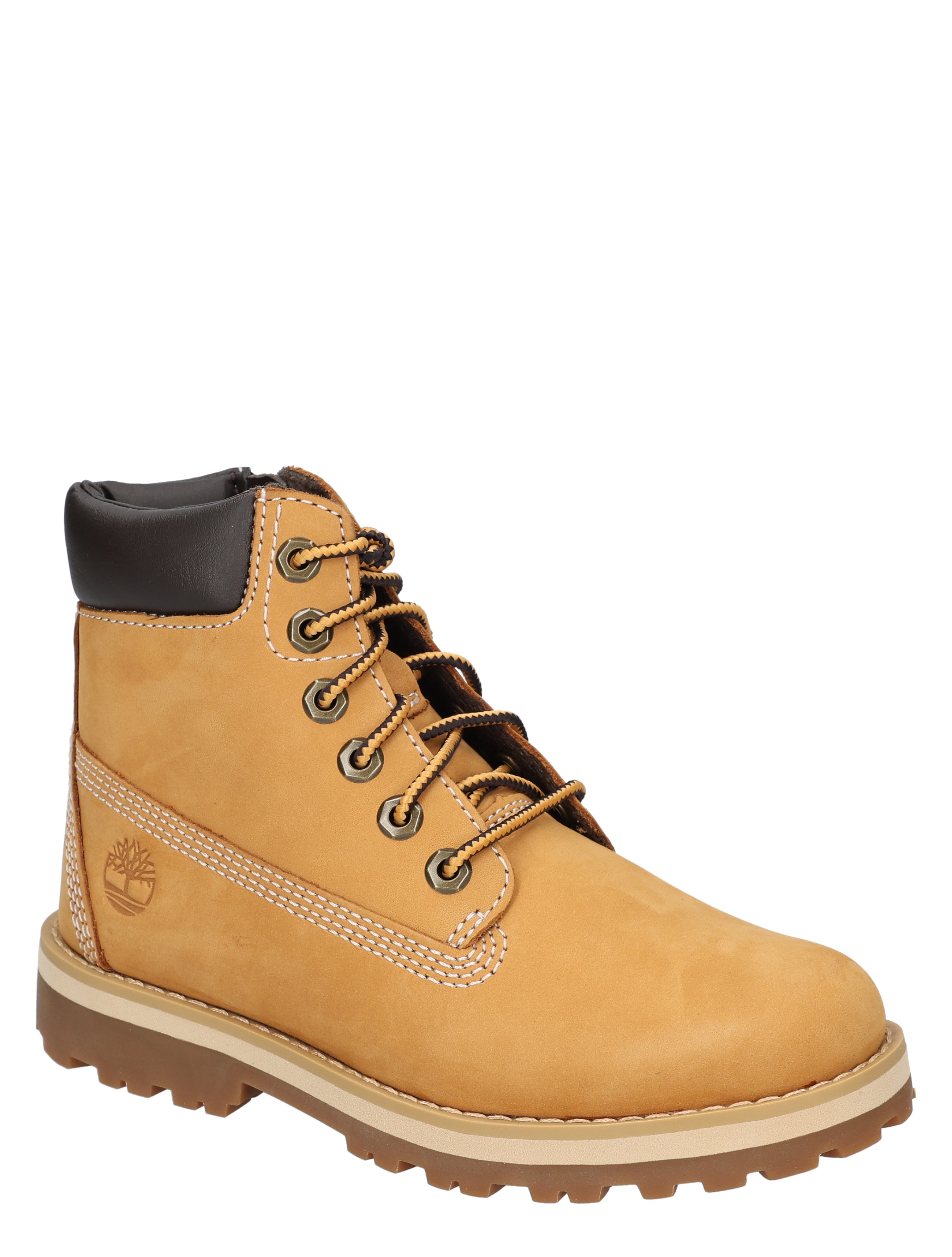 Boots, Lichtbruin, Waterbestendig, Leer, Rubberen zool