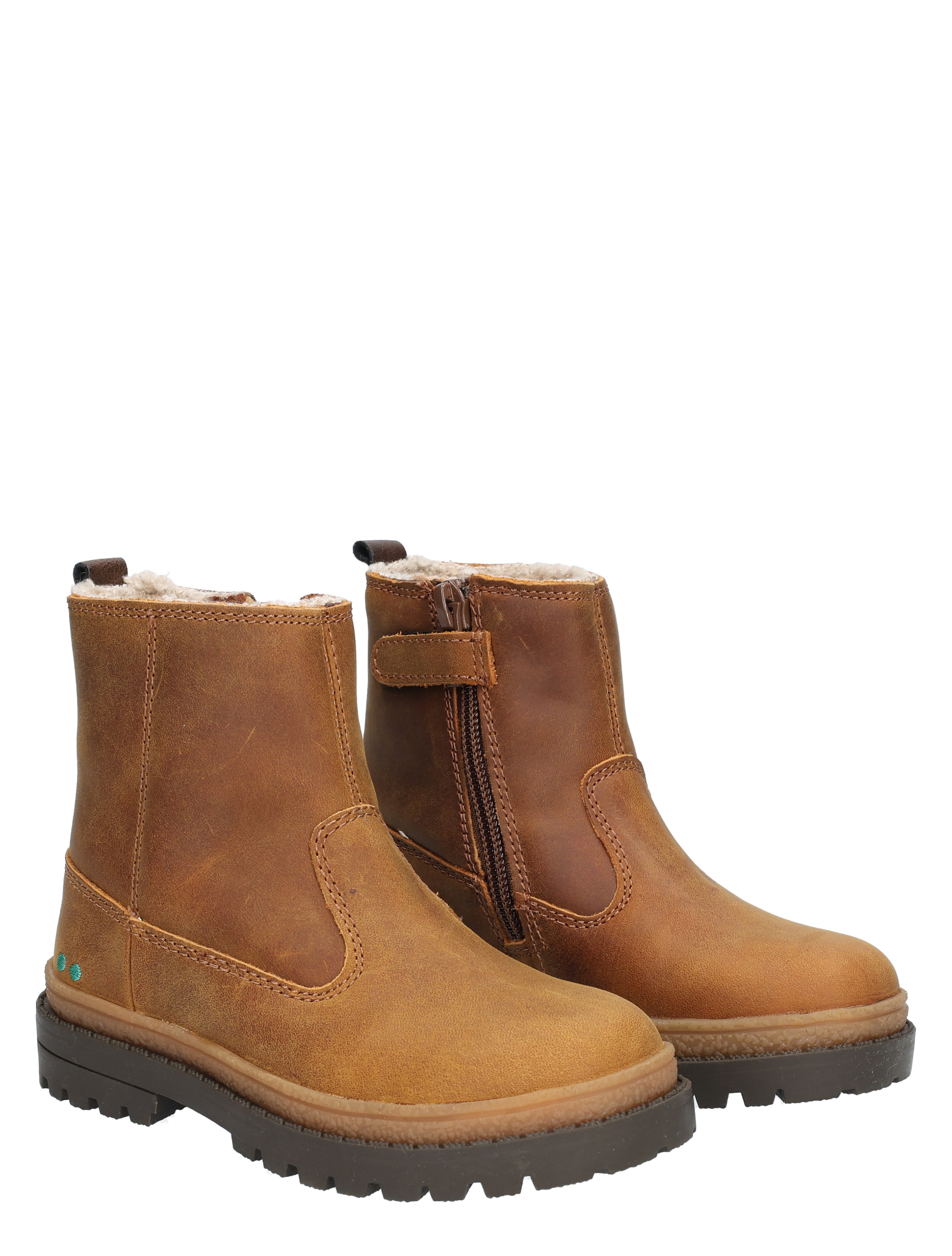 Bunnies - Tim Trail 225702 513 Cognac - Jongens - Boots - Enkellaarsjes - 48510_22_5