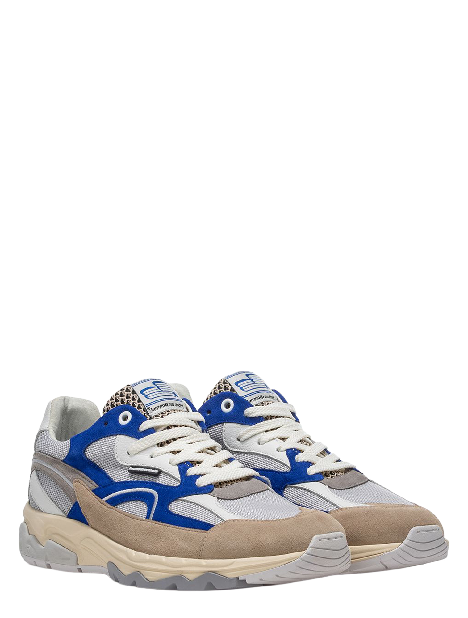 Floris van Bommel - De Rezer 10258 01.26 Blue G+Wijdte - Heren - Lage Sneakers - Sneakers - 51445_33_2