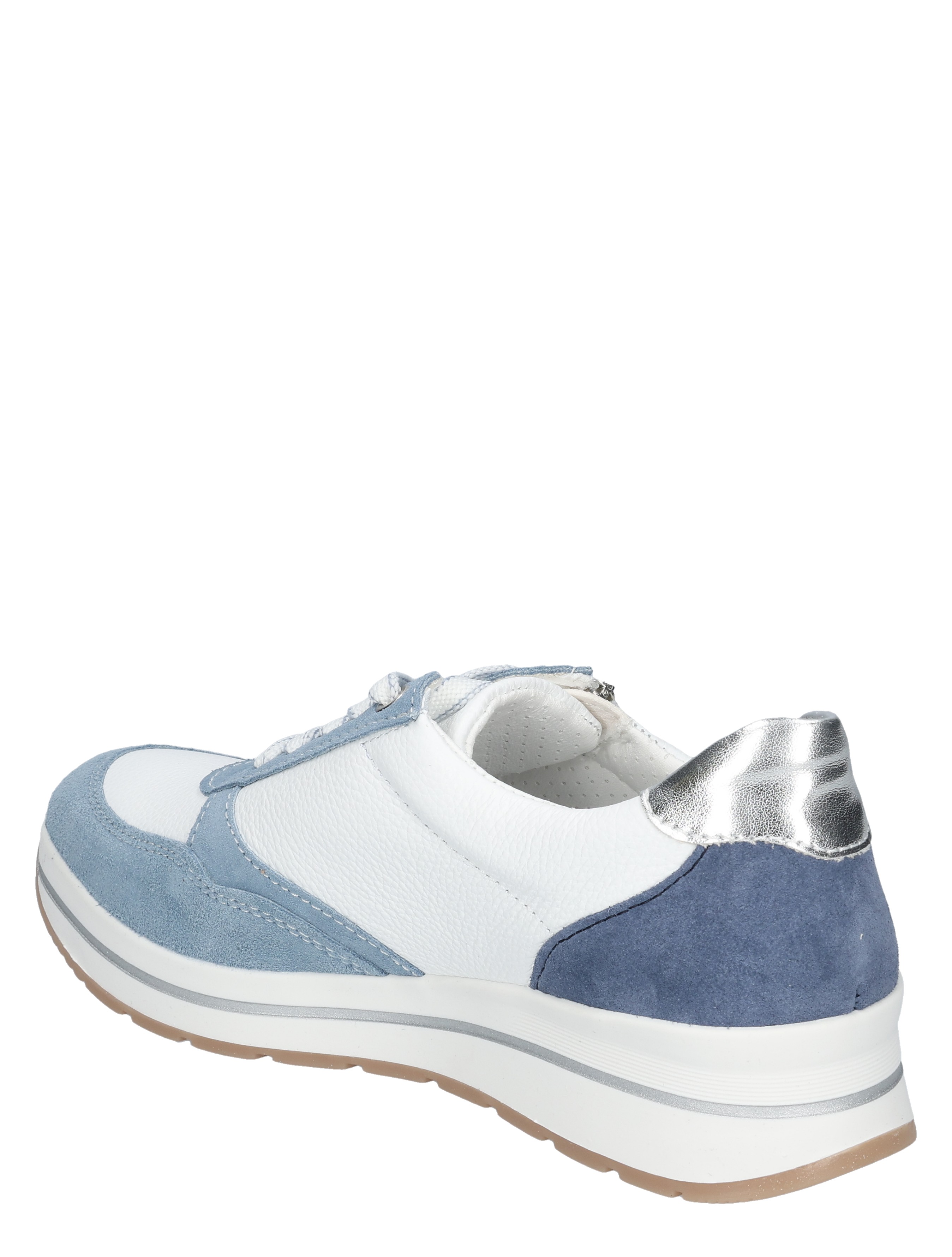 Cypres Soft - Zuby 2615611 11679 Sky suede 1002 - Dames - Veterschoenen - Casual Veterschoenen - 50843_83_4