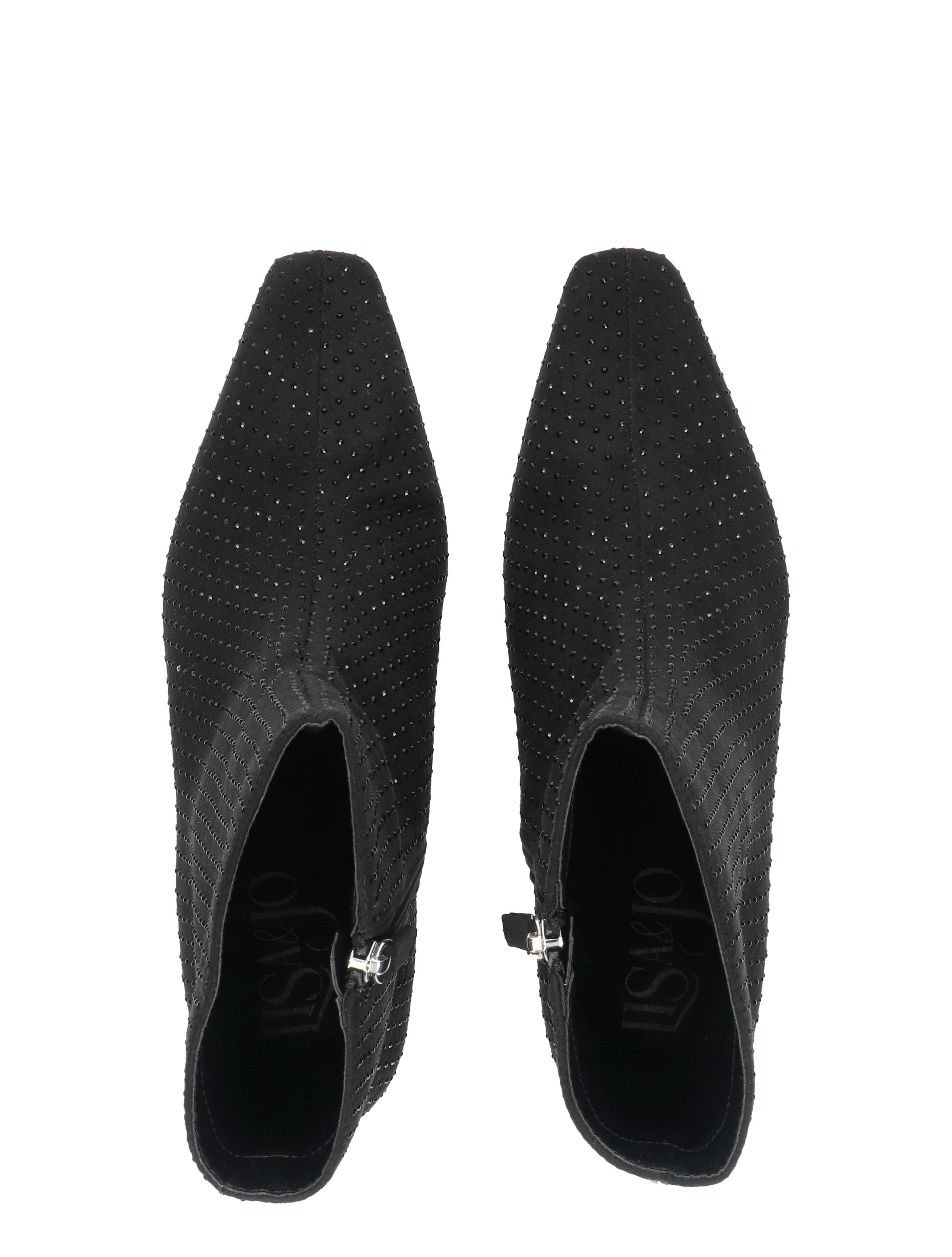 schoenen, laarsjes, zwarte, riemschoen, geborduurd