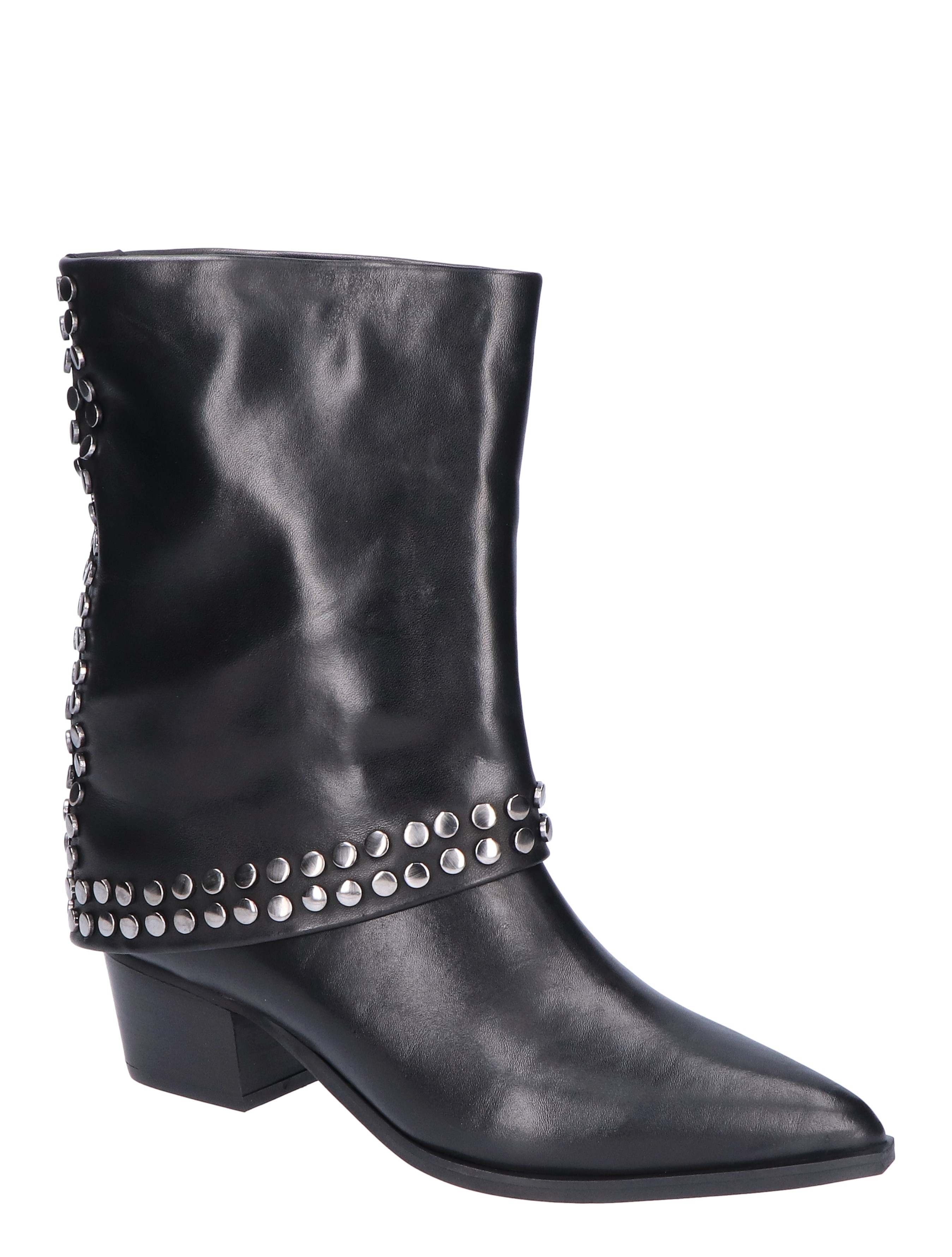 Julie Dee - MS023 Black - Dames - Boots - Lange Laarzen - 46184_11_3