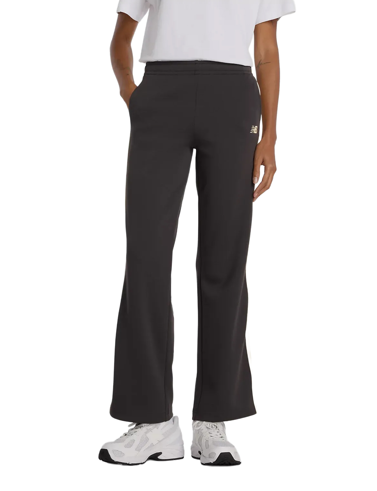 New Balance - Interlock Pant Women Faded Black - Dames - Broeken en Shorts - 49631_22_1