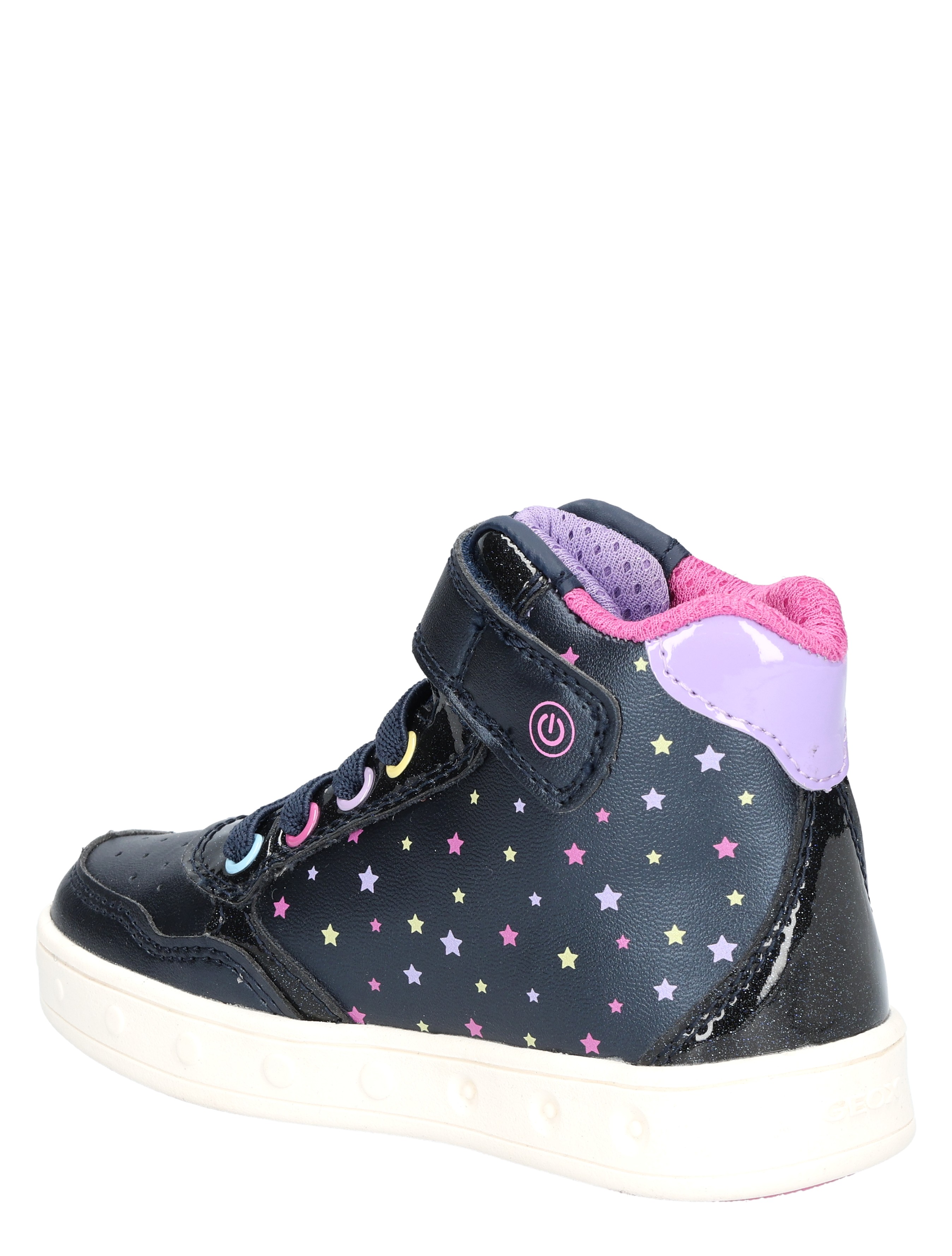 Geox - Skylin Girl Ster Navy Multicolor - Meisjes - Veter Boots - Boots - 48251_33_4