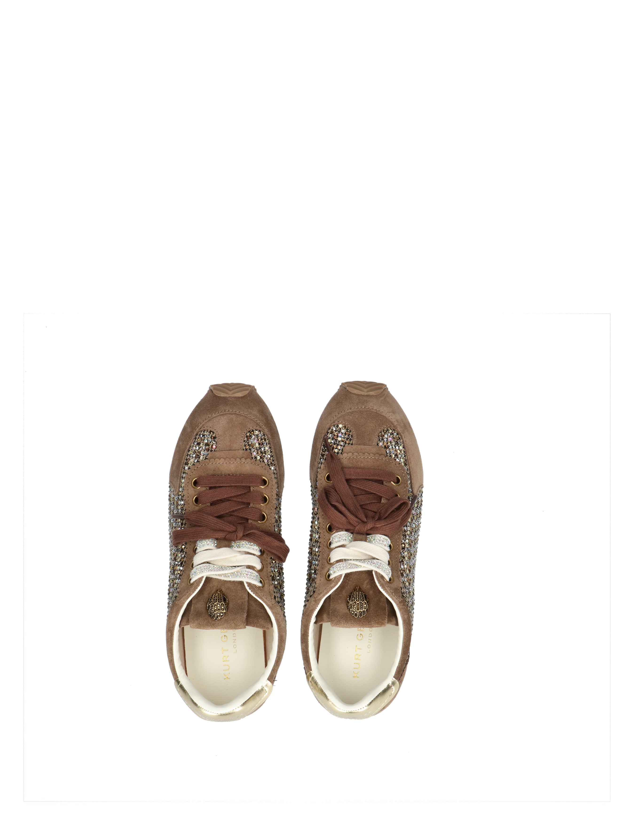 Kurt Geiger - Islington Sneaker 43 Beige Combi - Dames - Sneakers - Lage Sneakers - 49592_22_7