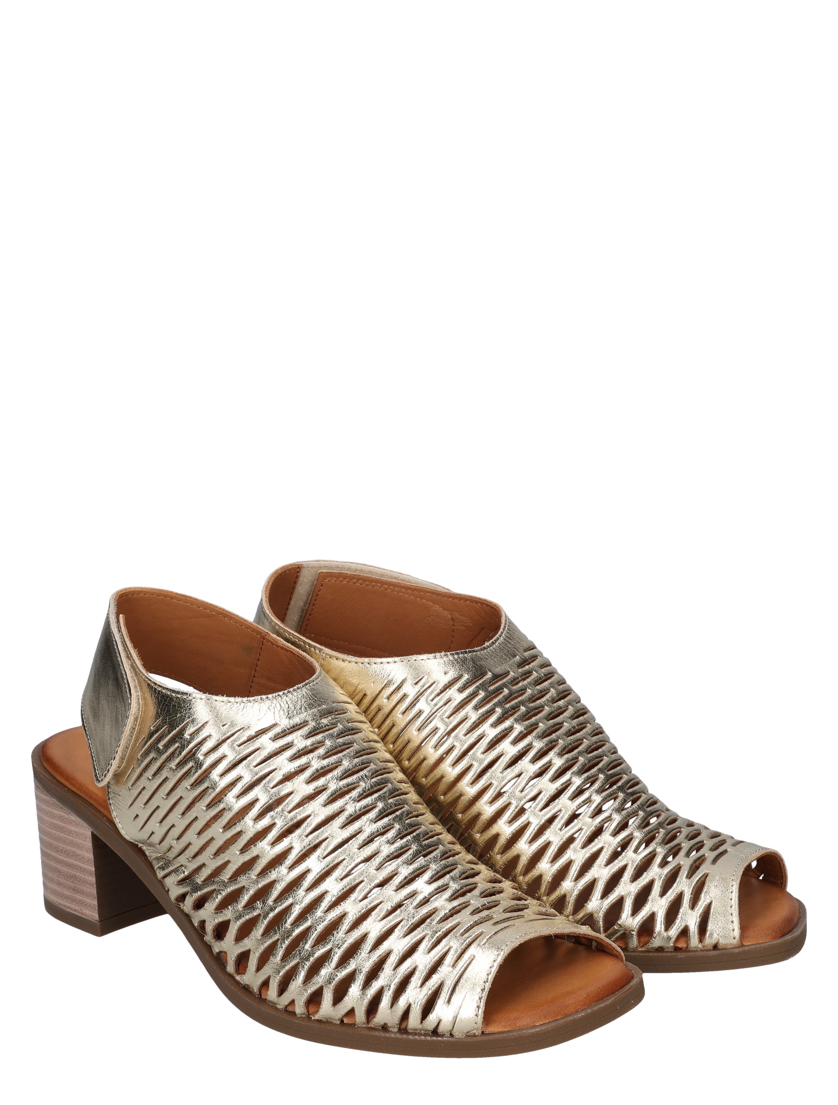 Cypres - Tizia 2616169 MTLC Gold - Dames - Sandalettes - 50857_53_5