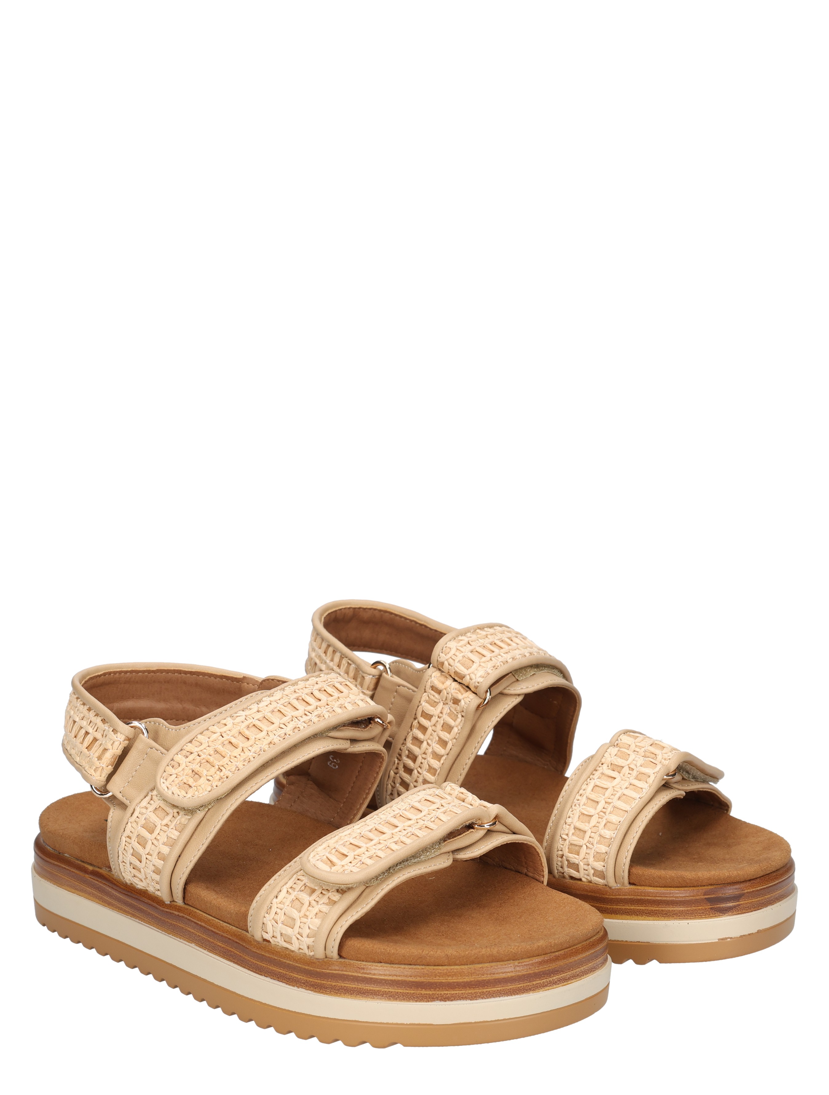 Lisa & Jo - Zette 2 Beige - Dames - Sandalen - 50304_77_5