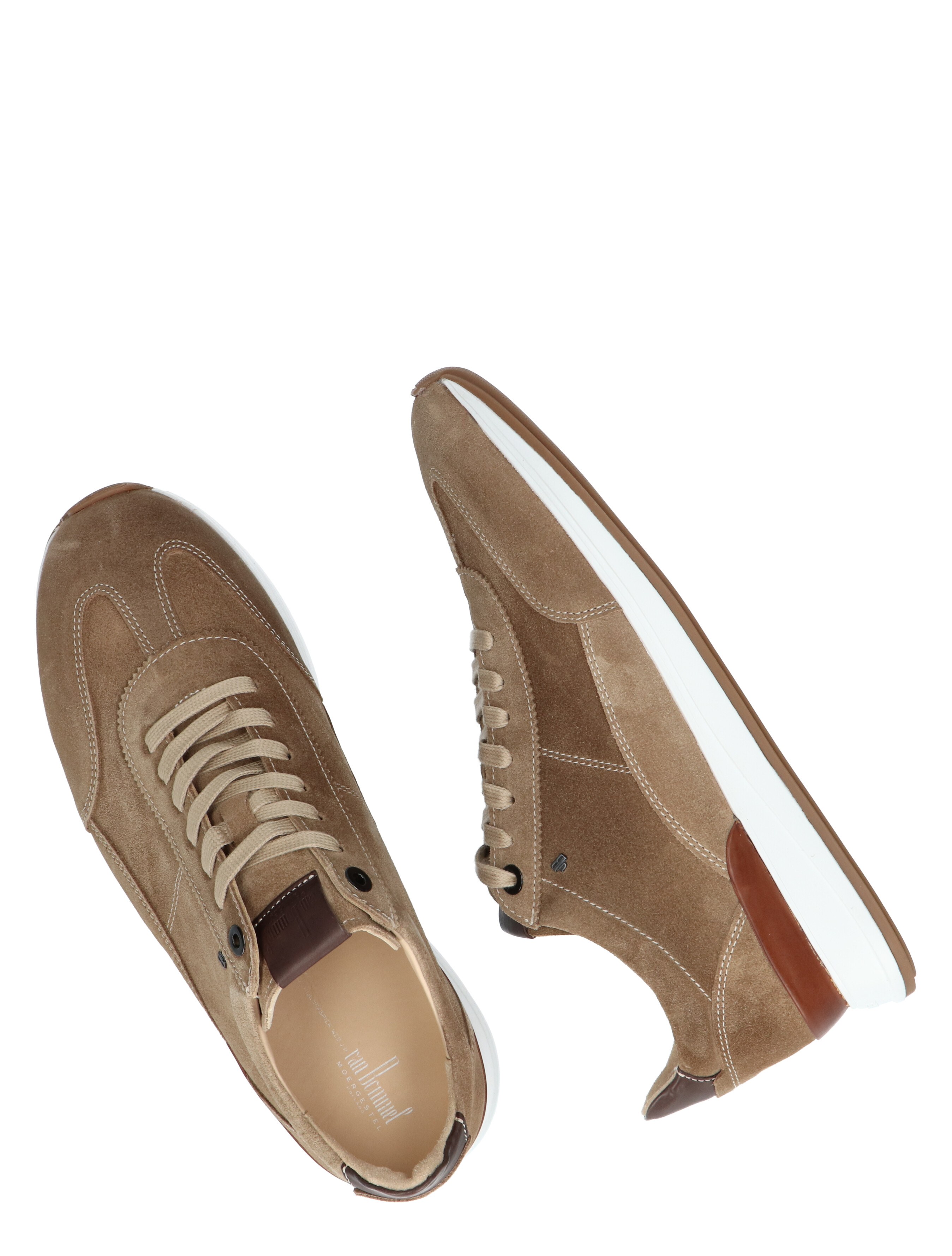 Van Bommel - Libra 03.04 Light Brown G+ Wijdte - Heren - Veterschoenen - Casual Veterschoenen - 38226_77_6