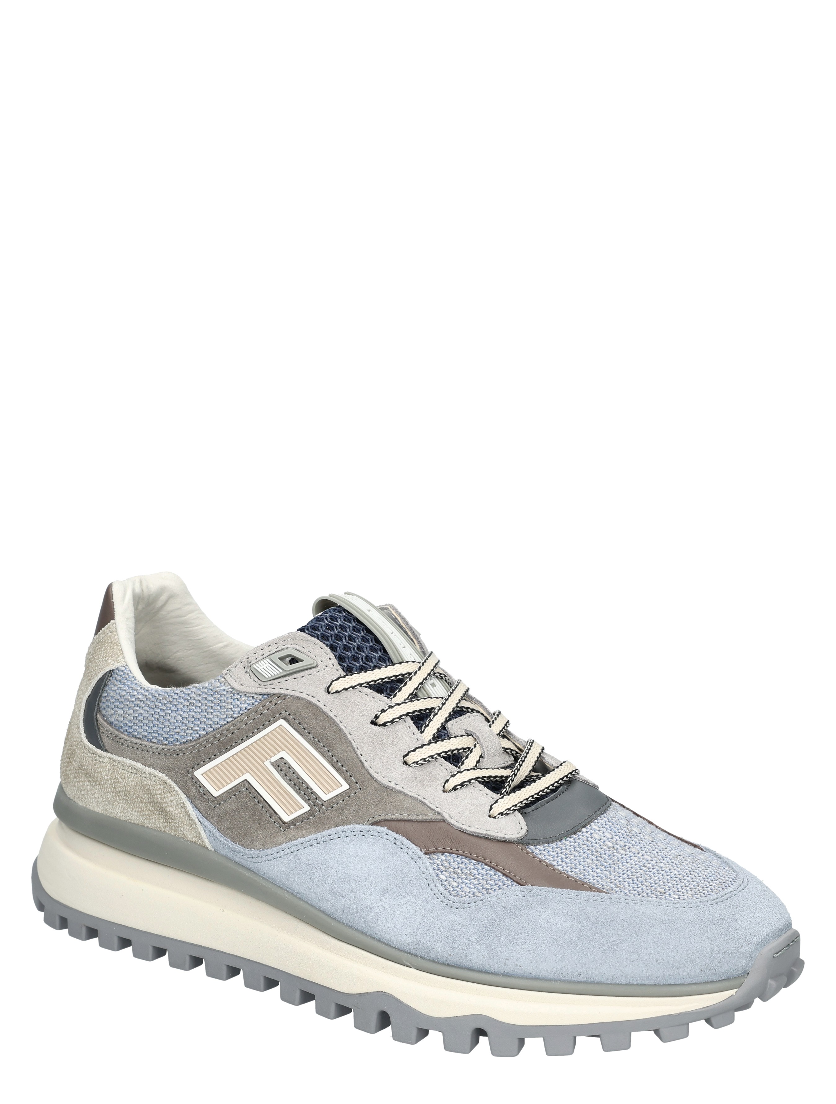 Floris van Bommel - De Gripper 10238 42-01 Light Blue G+ Wijdte - Heren - Lage Sneakers - Sneakers - 50663_33_2