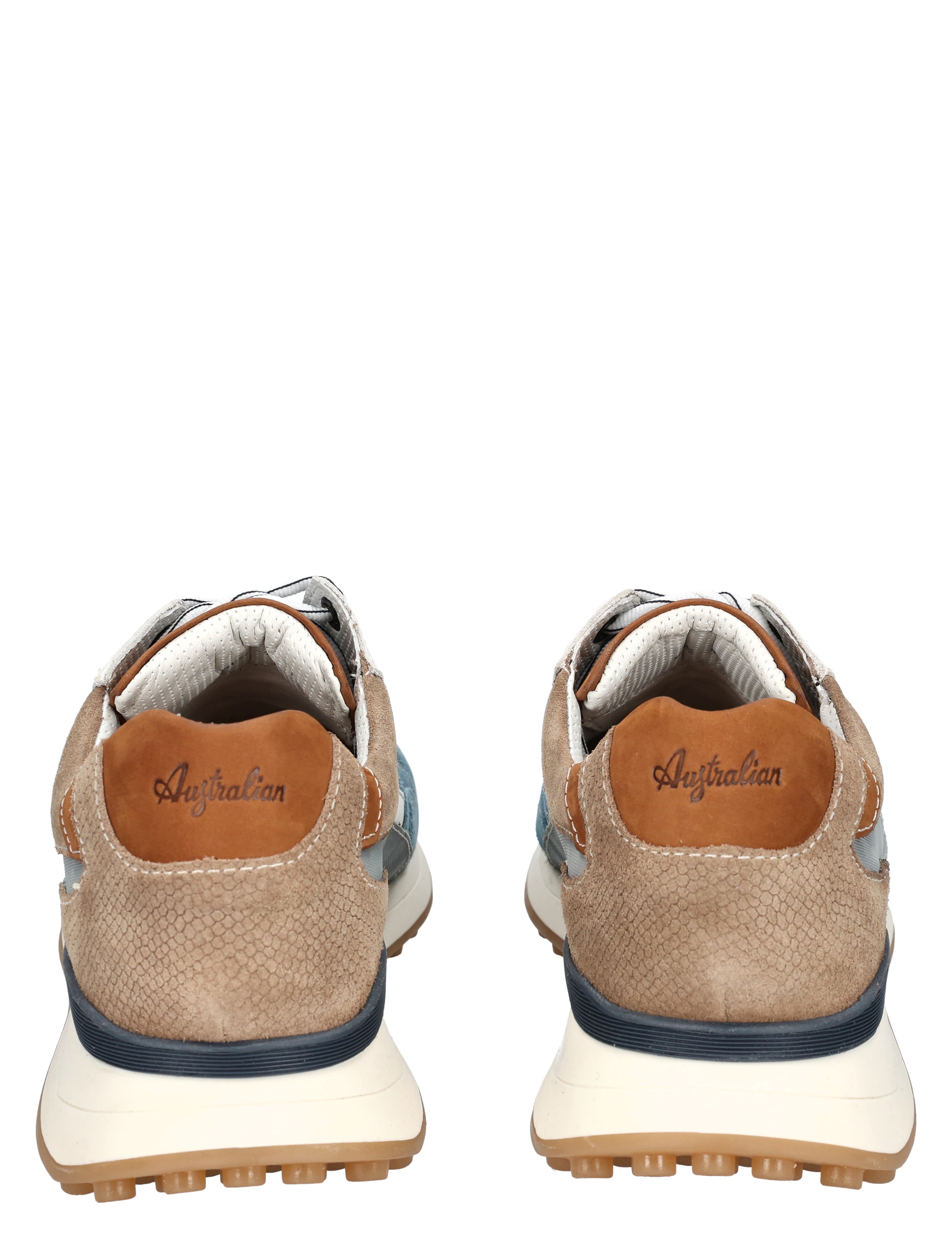 Australian - Yamato 15.1512.01.KK9 Grey Blue Beige - Heren - Veterschoenen - Casual Veterschoenen - 50782_39_7