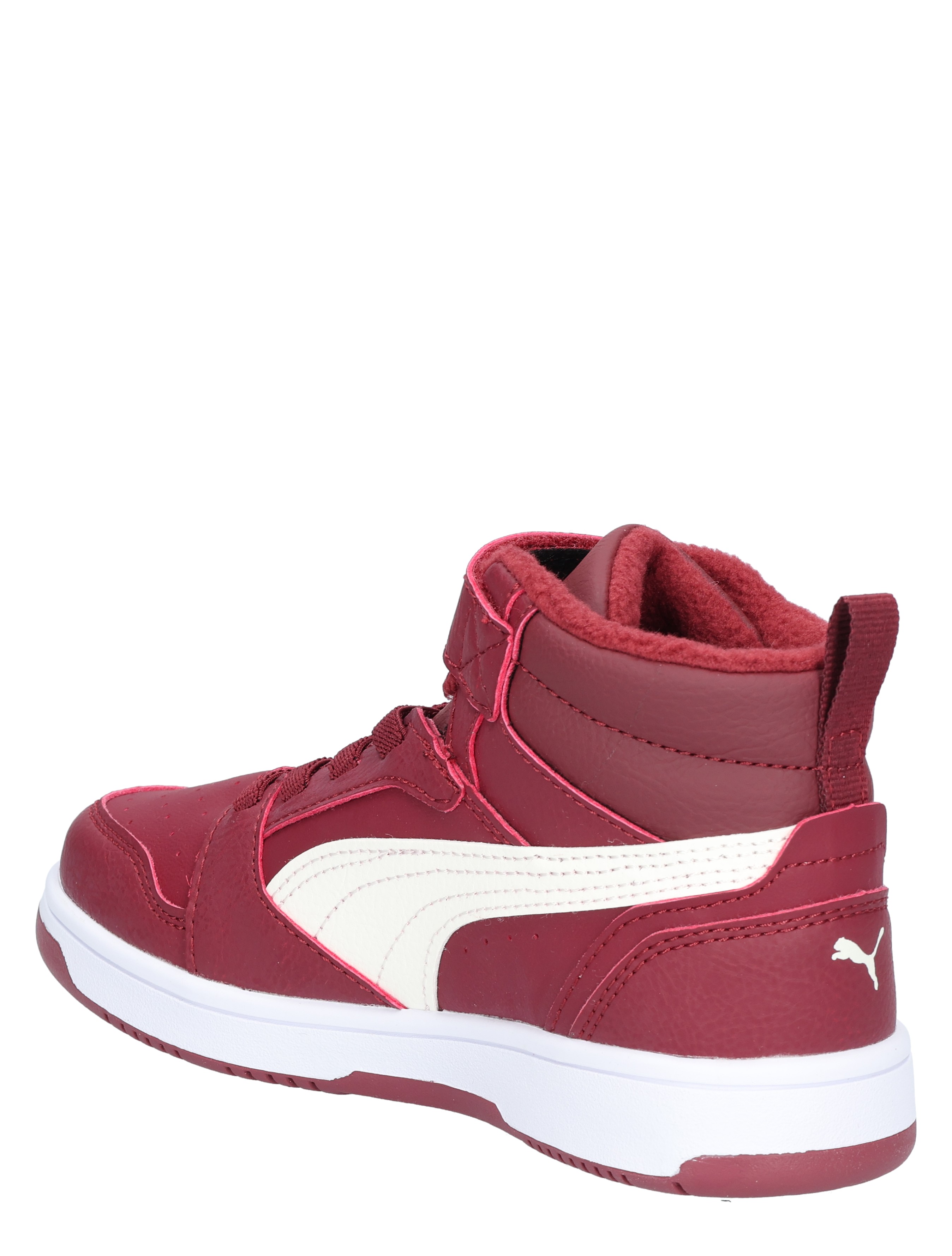Puma - Rebound V6 Mid Weather Velcro 07 Regal Red - Meisjes - Jongens - Sneakers - Lage Sneakers - Lage Sneakers - Sneakers - 48081_44_4