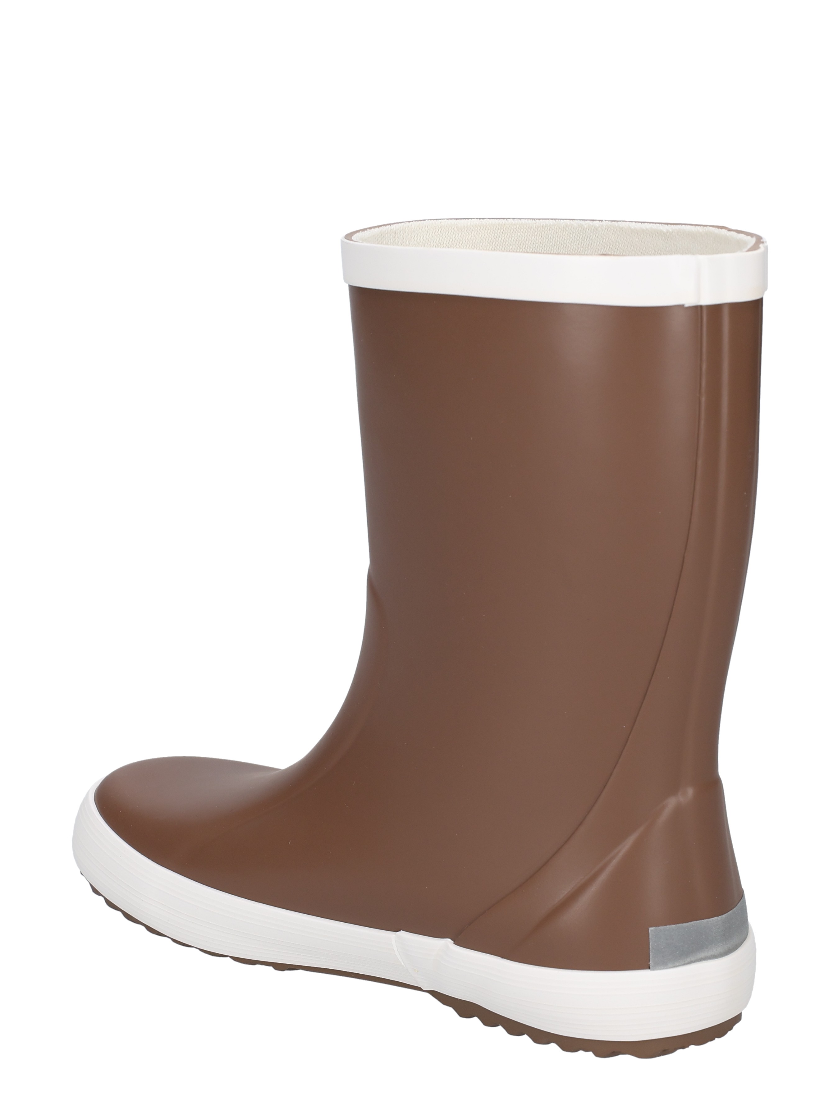 laars, regenlaars, bruine, rubberen, voorkantwit