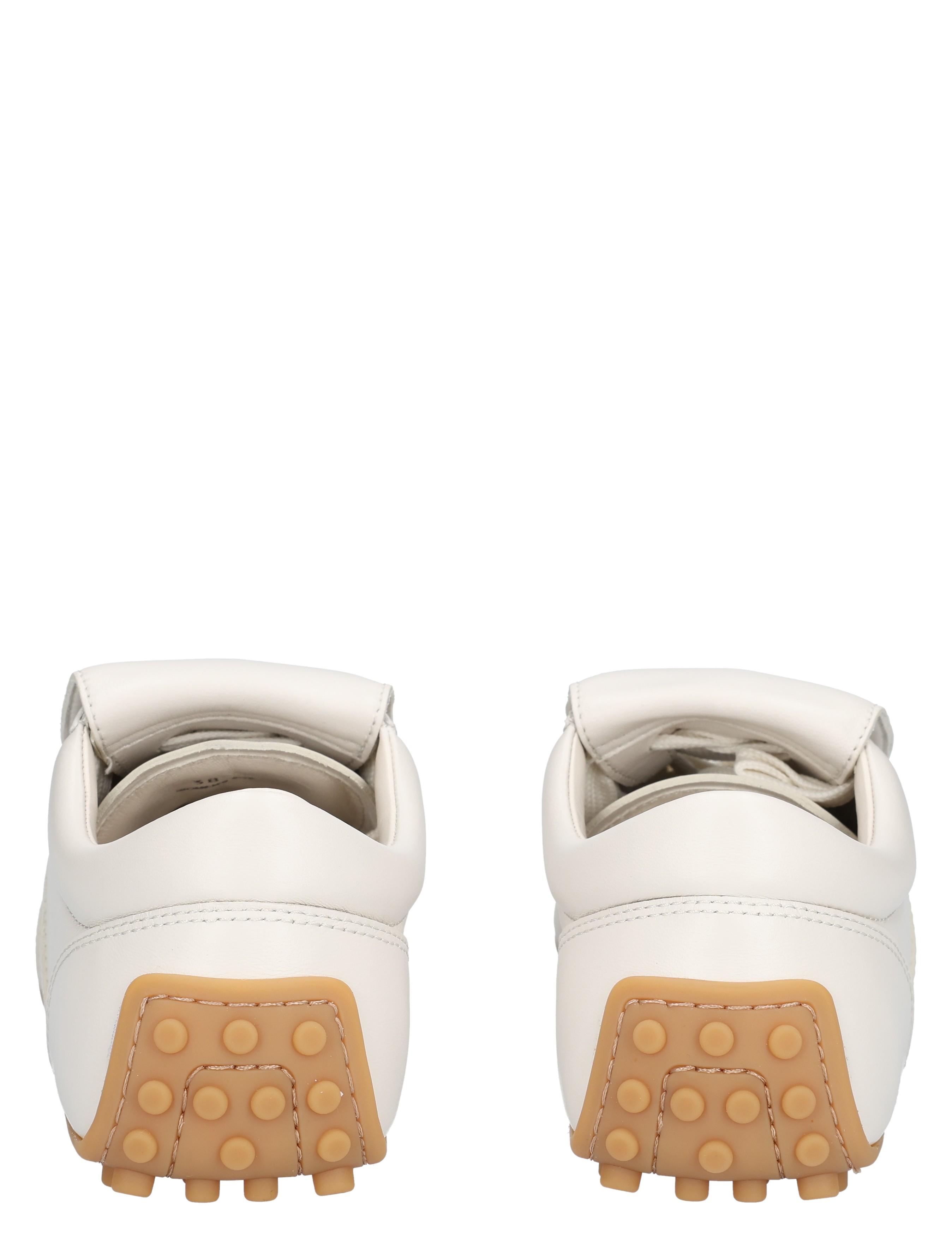 Tods - T-Marathon Sneakers in Leather Beige - Sneakers - Dames - Lage Sneakers - 48407_77_6