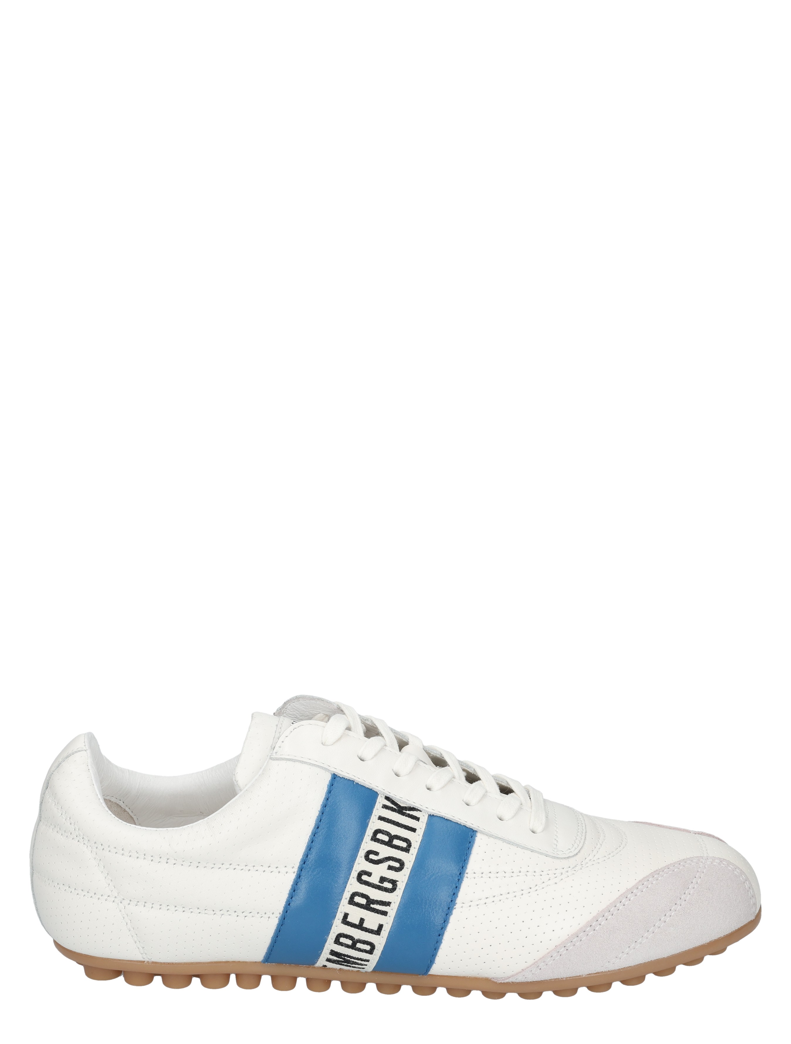 Bikkembergs - Soccer 30509 B White Bluette - Heren - Lage Sneakers - Sneakers - 50424_83_1