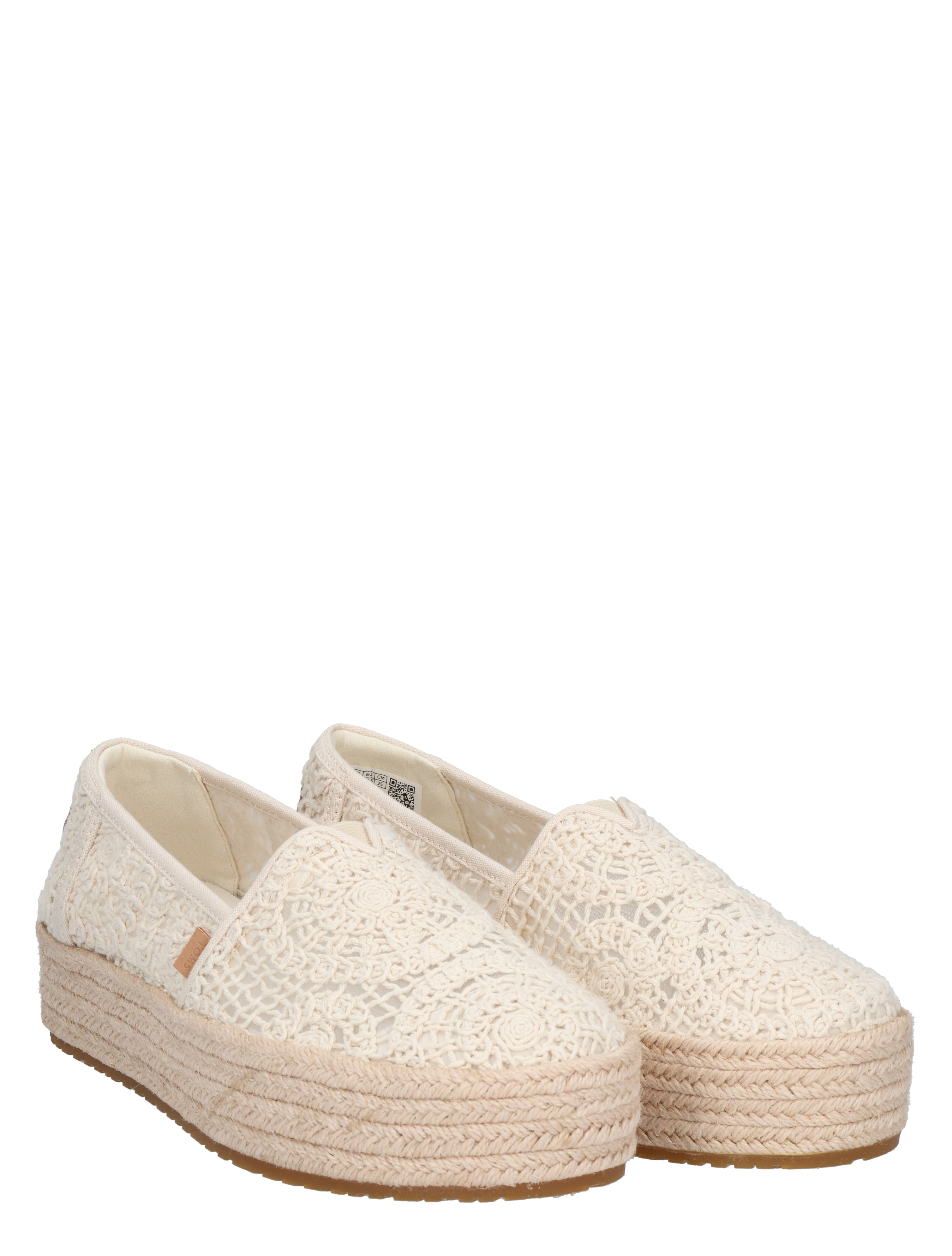 Toms - Valencia Crochet Natural - Dames - Espadrilles - 46996_77_5