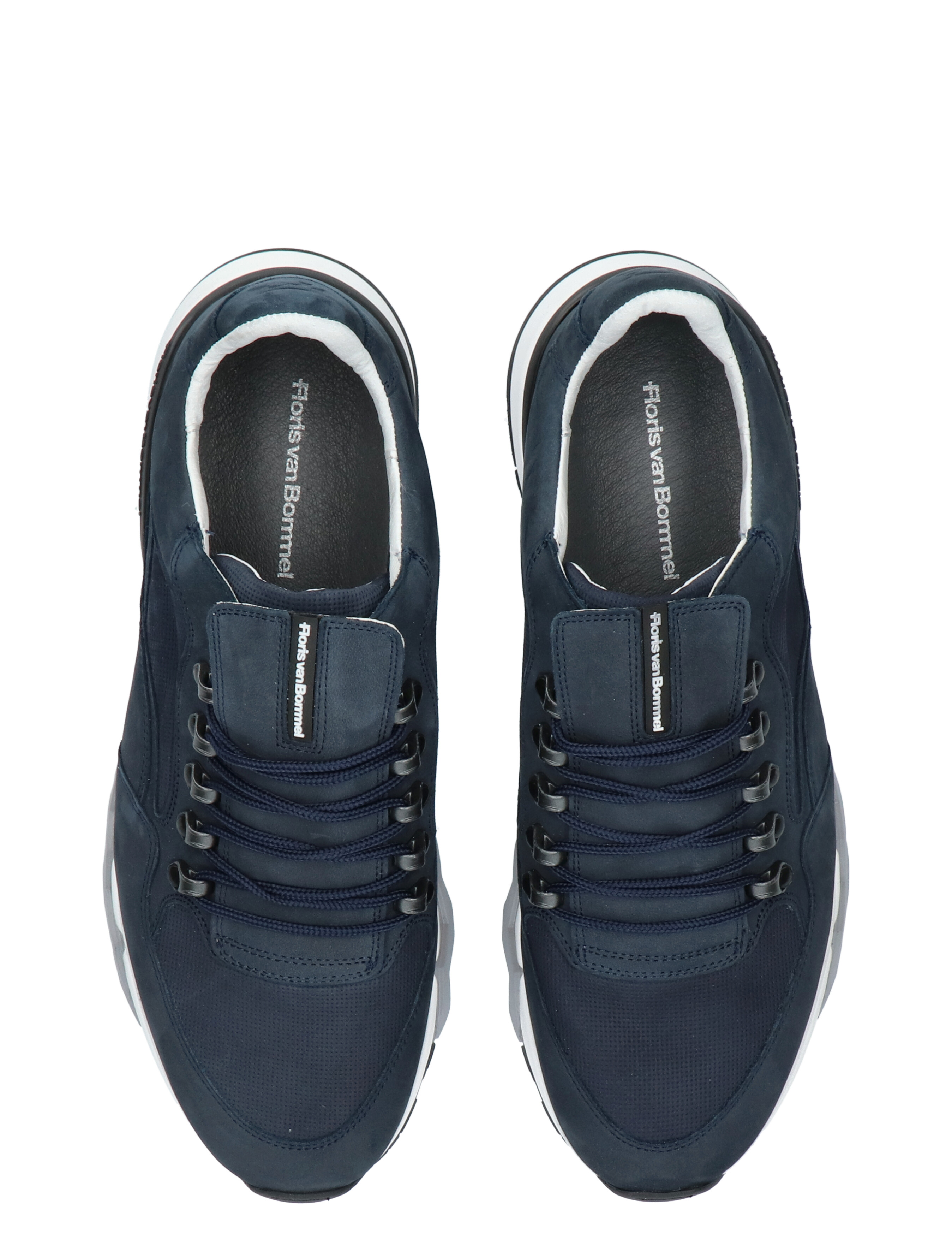 Floris van Bommel - De Zager 01.08 Blue G+ Wijdte - Heren - Lage Sneakers - Sneakers - 41328_33_7