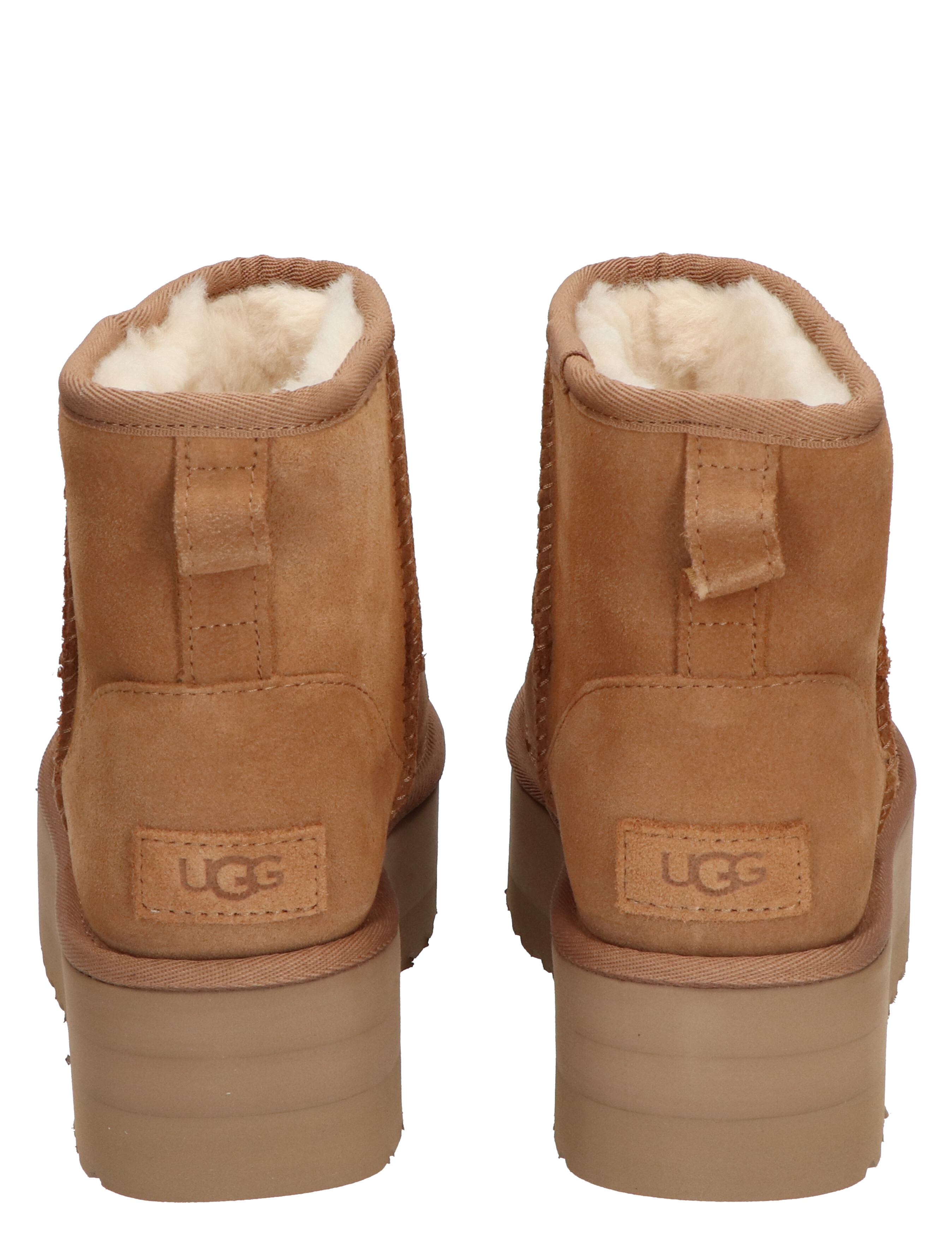 UGG - Classic Mini Platform Chestnut - Dames - Boots - Enkellaarsjes - 41885_22_5