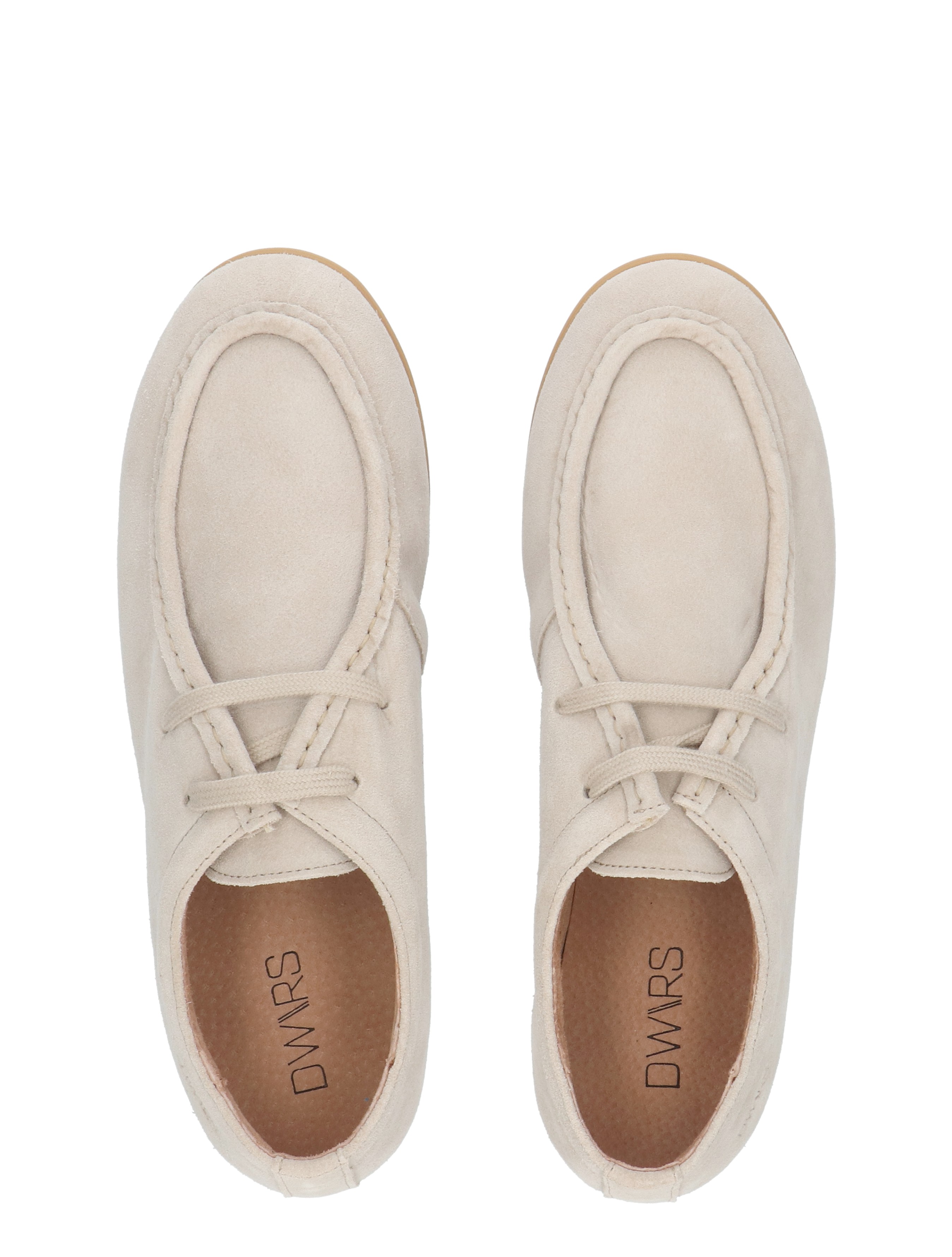 DWRS Label - Laval B12079-01 8318 Sand - Dames - Veterschoenen - Casual Veterschoenen - 51888_77_7