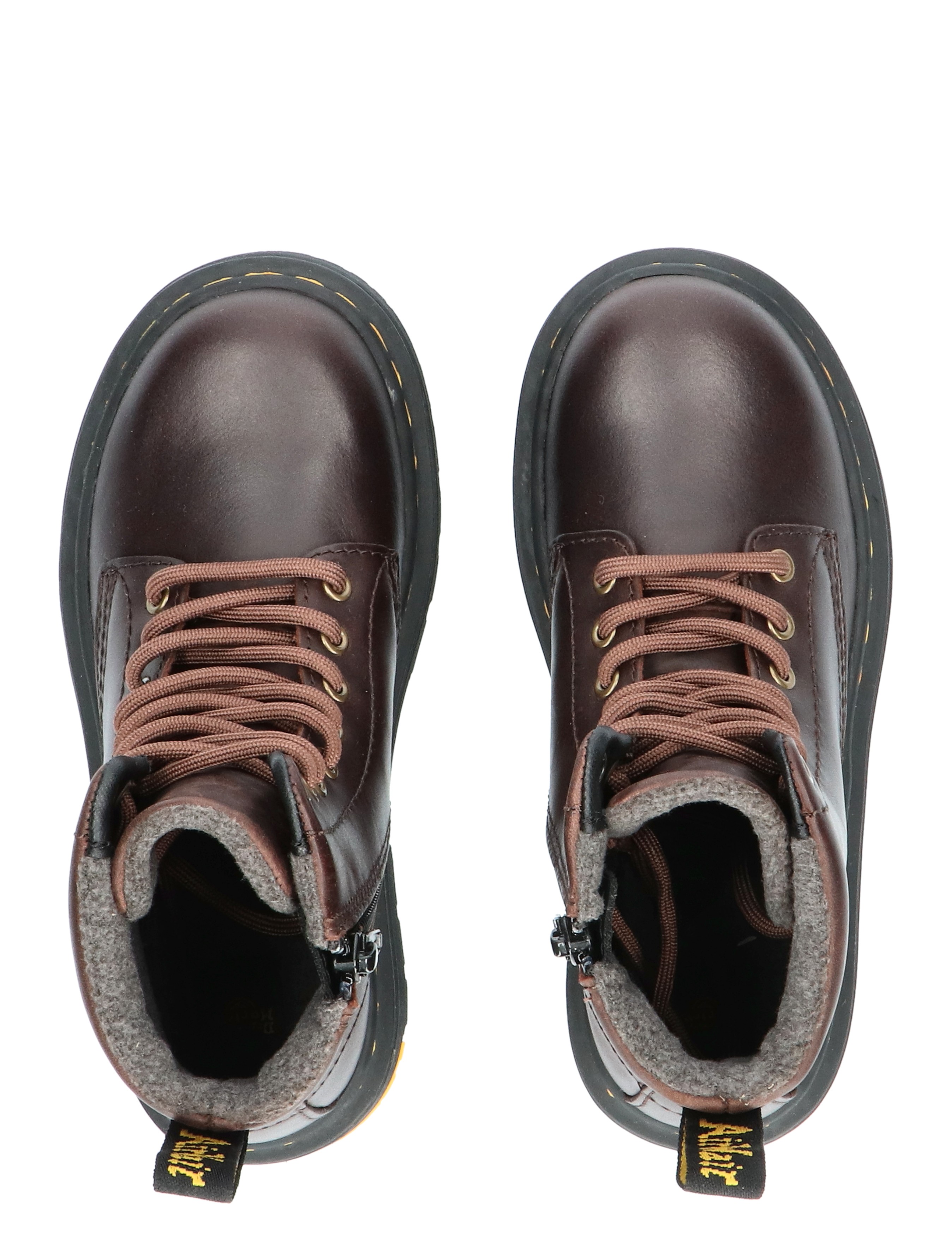 Dr. Martens - 1460 Yellow Stone Dark Brown - Meisjes - Jongens - Veter Boots - Boots - Boots - Biker Boots - Veter Boots - 42155_22_7