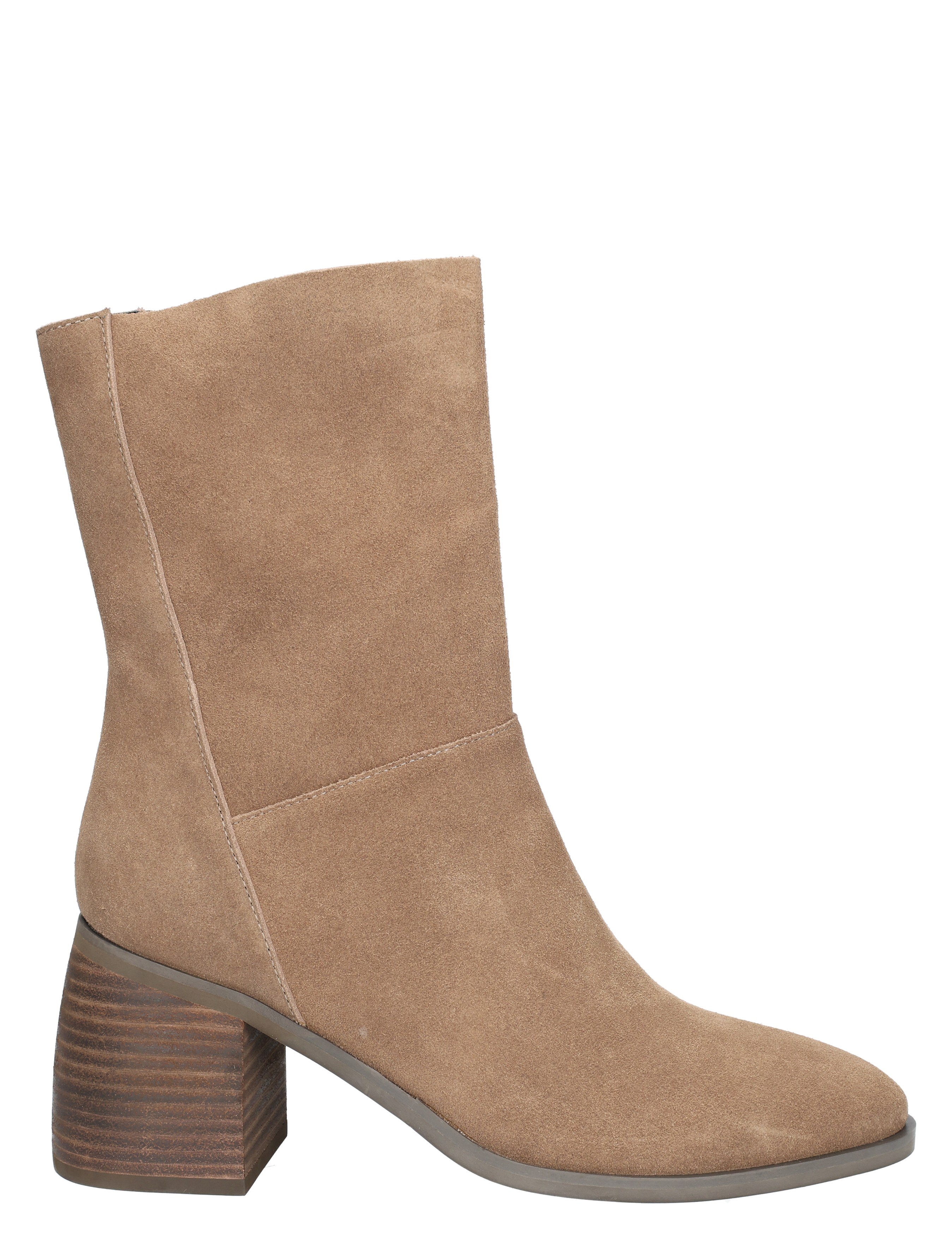Gioia - Camilla 2545324 534 Taupe Cow Suede - Dames - Boots - Enkellaarsjes - 49466_77_1