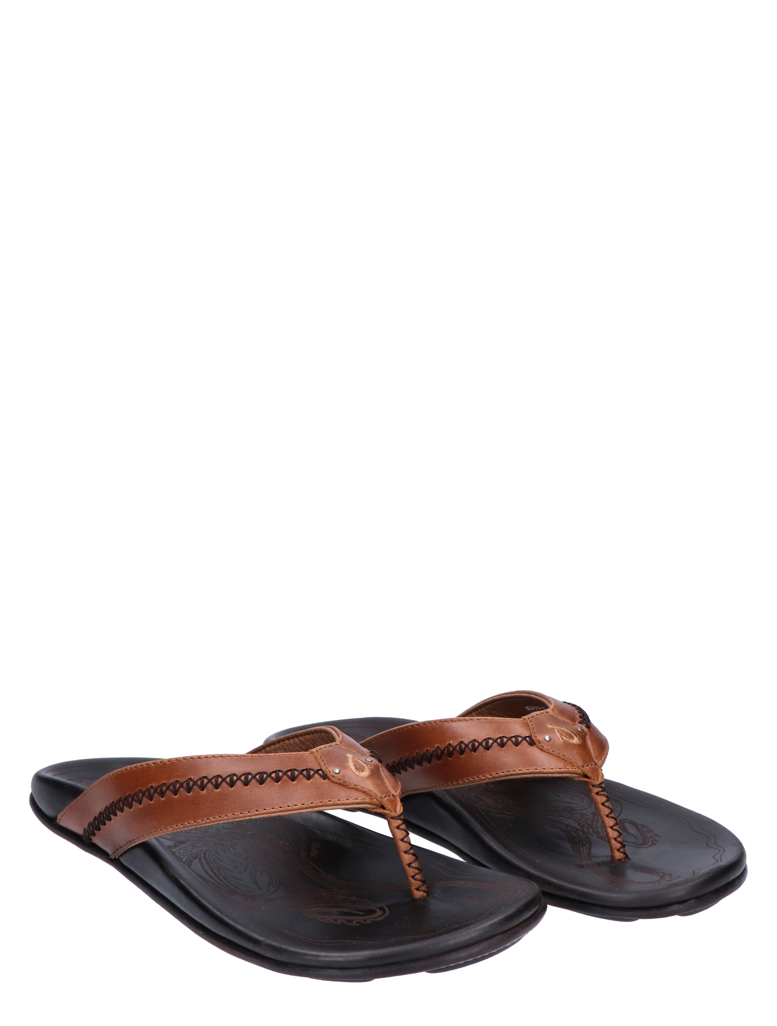Olukai - Mea Ola Tan Dark Java - Heren - Slippers - 35133_22_3