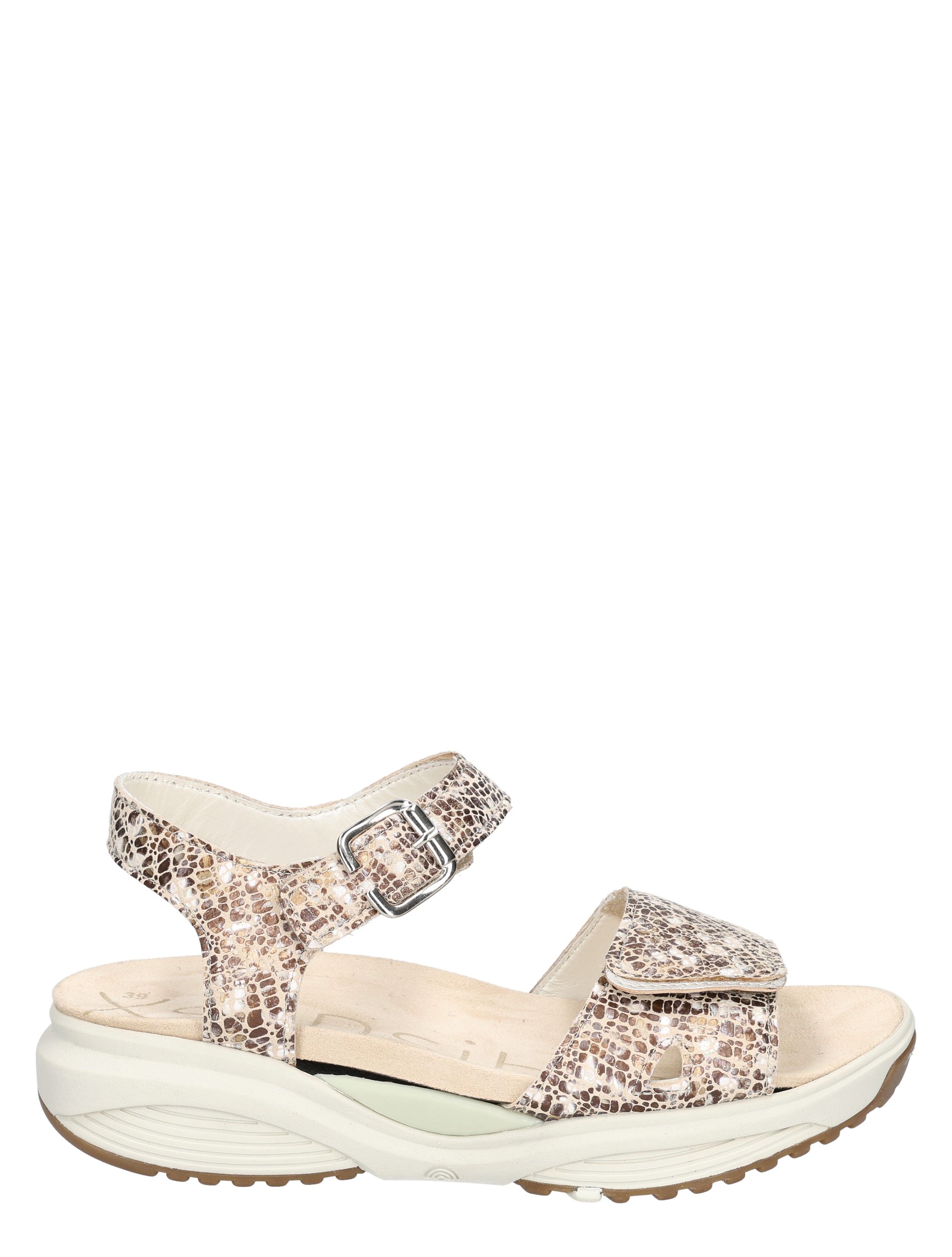 Xsensible - 30312.5 Skala 428 Sand Combi H-Wijdte - Dames - Sandalen - 50412_77_1