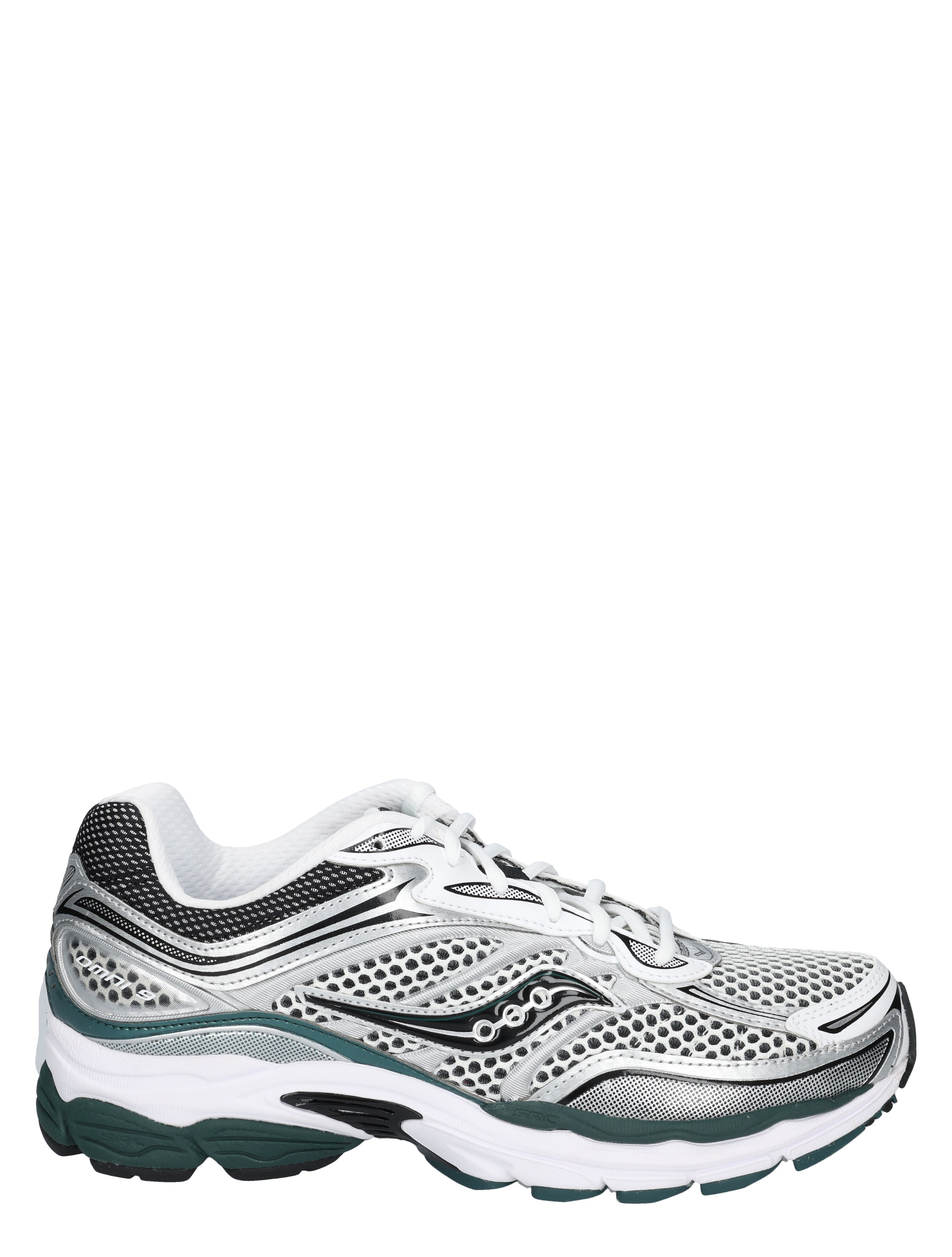 Saucony - Progrid Omni 9 Premium Men 56 White Pine Green - Heren - Lage Sneakers - Sneakers - 49688_96_1