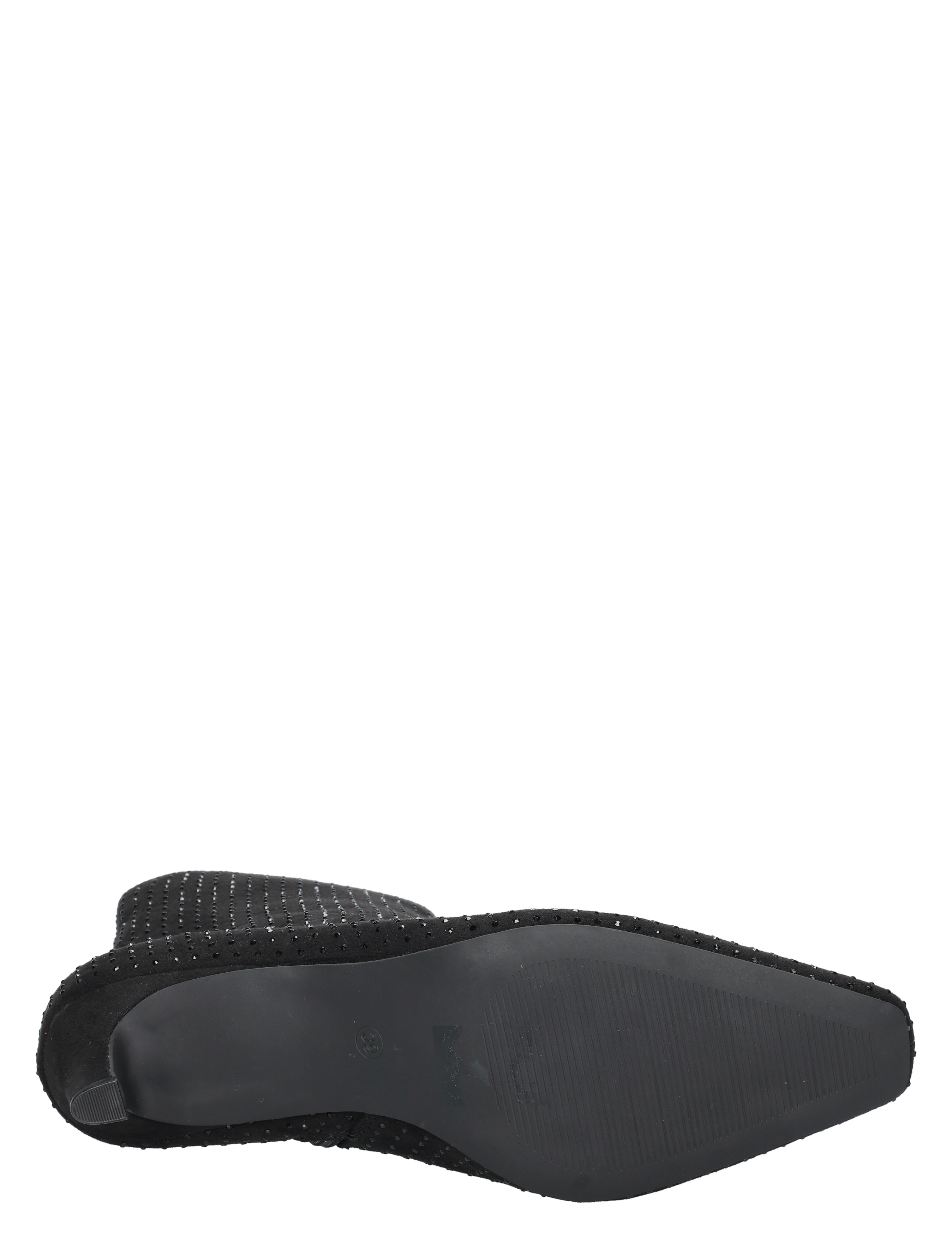 slingpump, dalmodel, pompen, zwarte, glanzend/parelmoer