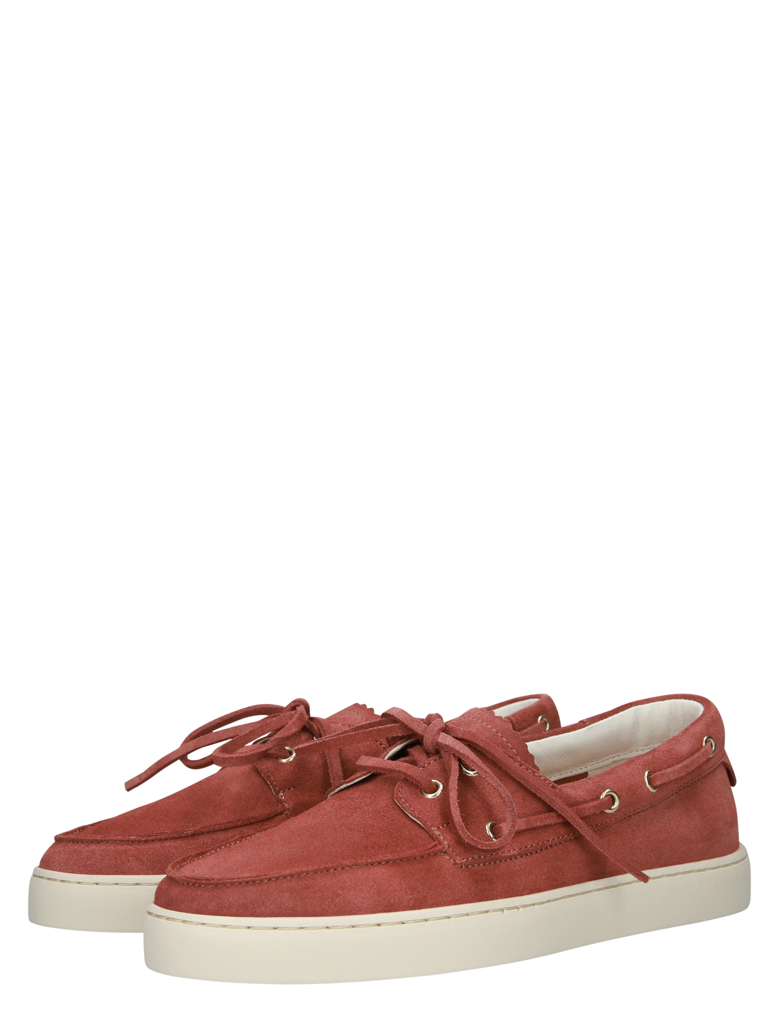 rood, suede, sneakers, lauw, veterschoenen