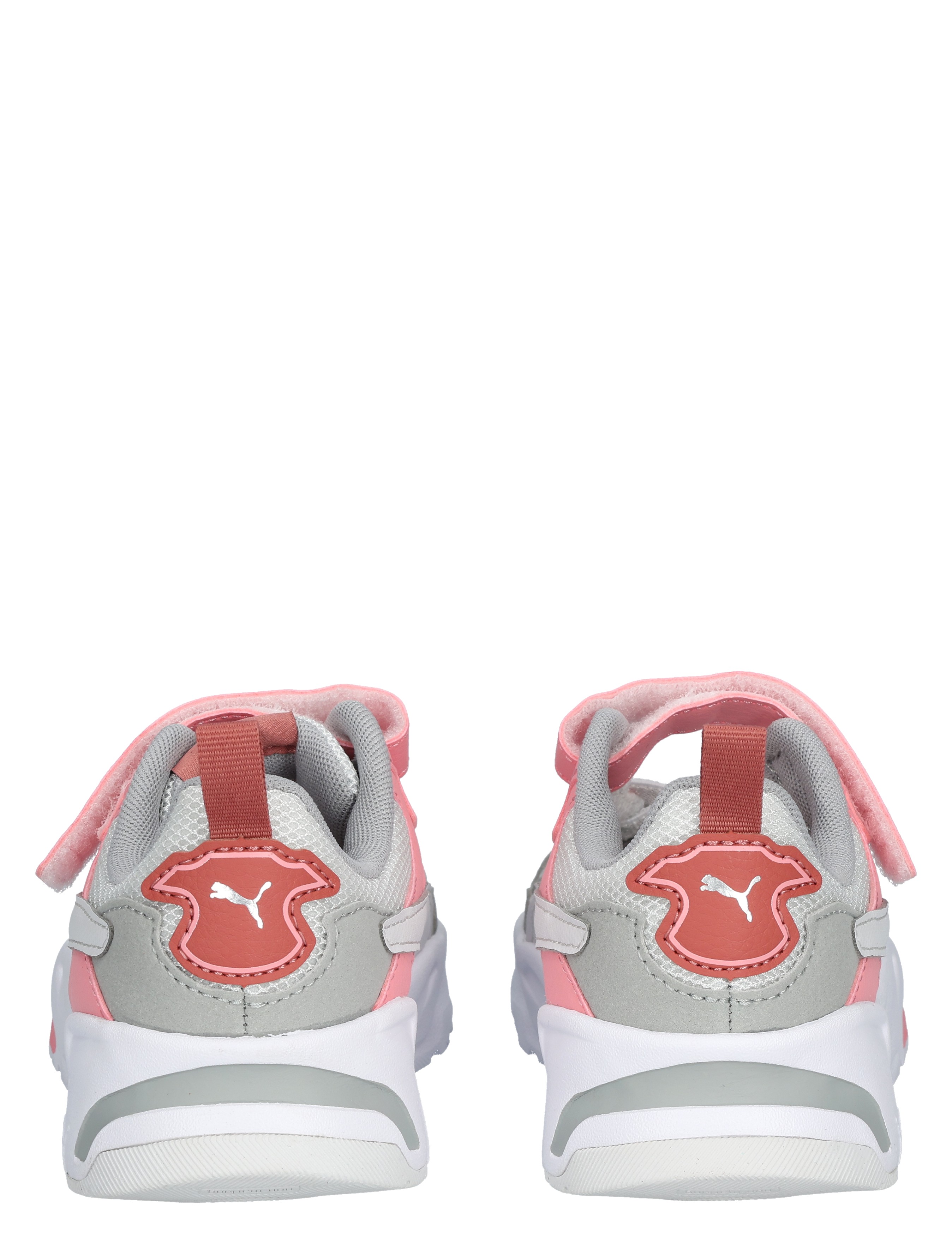 Puma - Trinity Velcro 27 Grey Pinkscape - Meisjes - Lage Sneakers - Sneakers - 48088_94_6