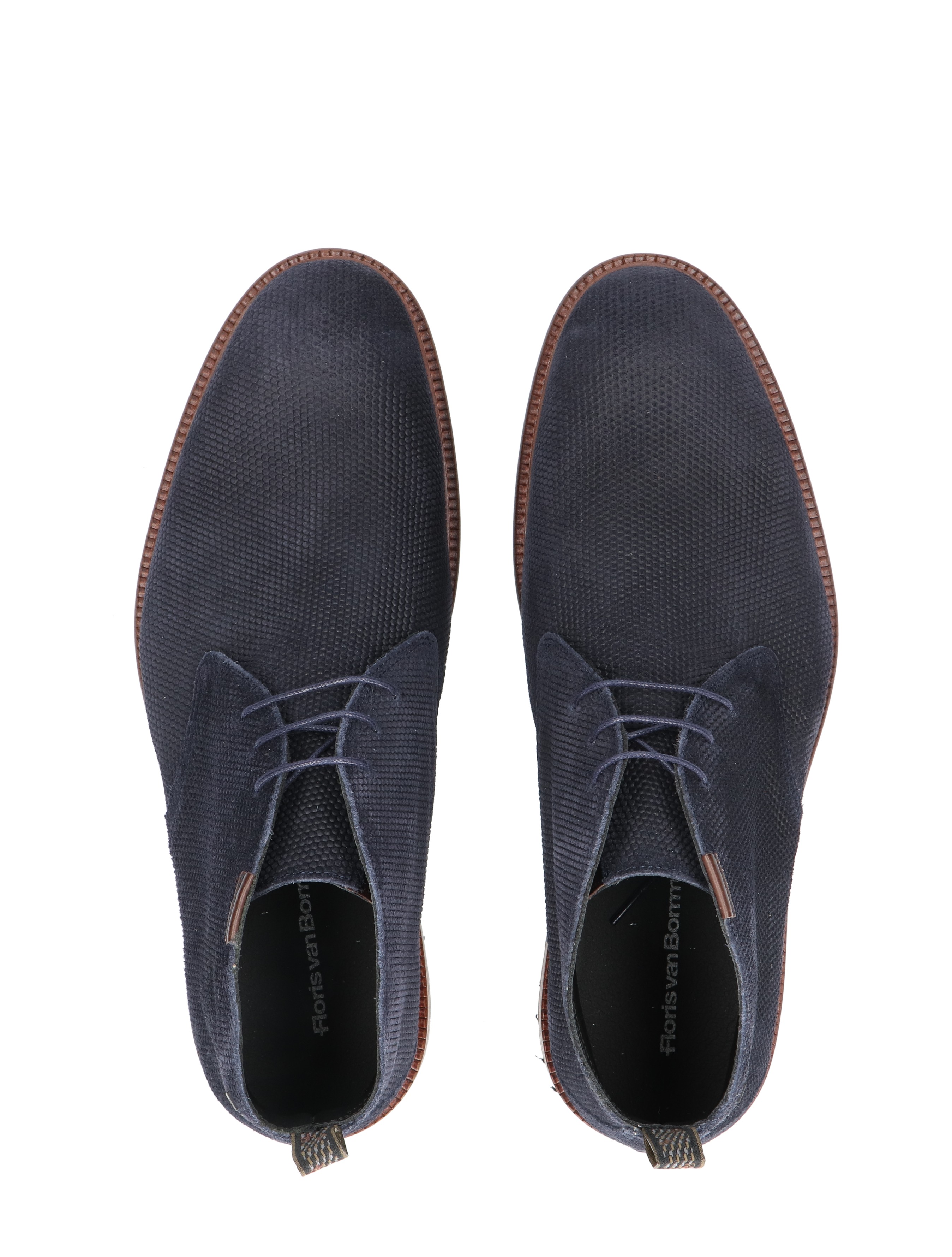 Floris van Bommel - De Normer SFM-50132 41-02 Dark Blue H-Wijdte - Heren - Boots - Veter Boots - 49317_33_7