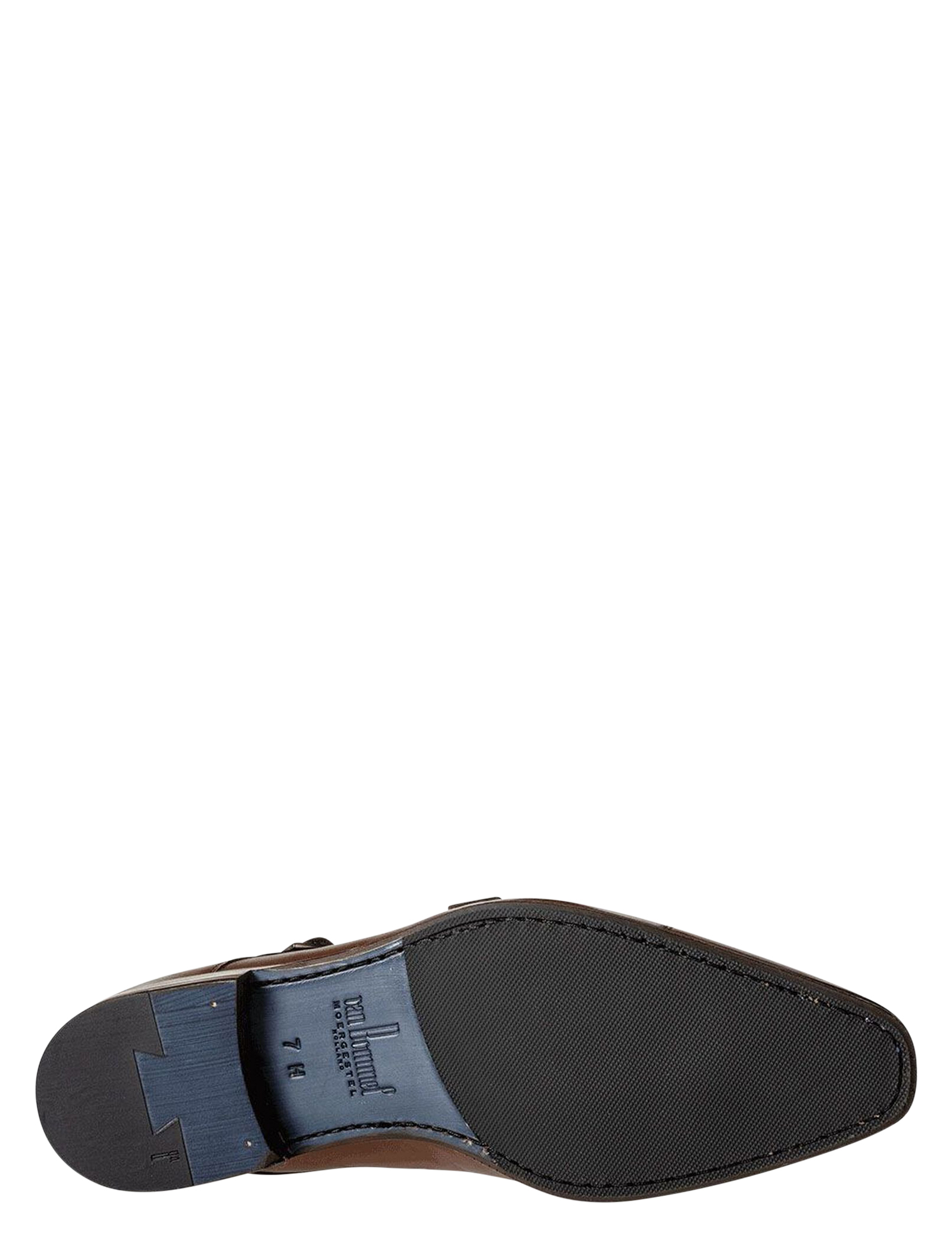 Van Bommel - Raffa 30020 24-01 Dark Cognac H-Wijdte - Heren - Gespschoenen - 43498_22_5