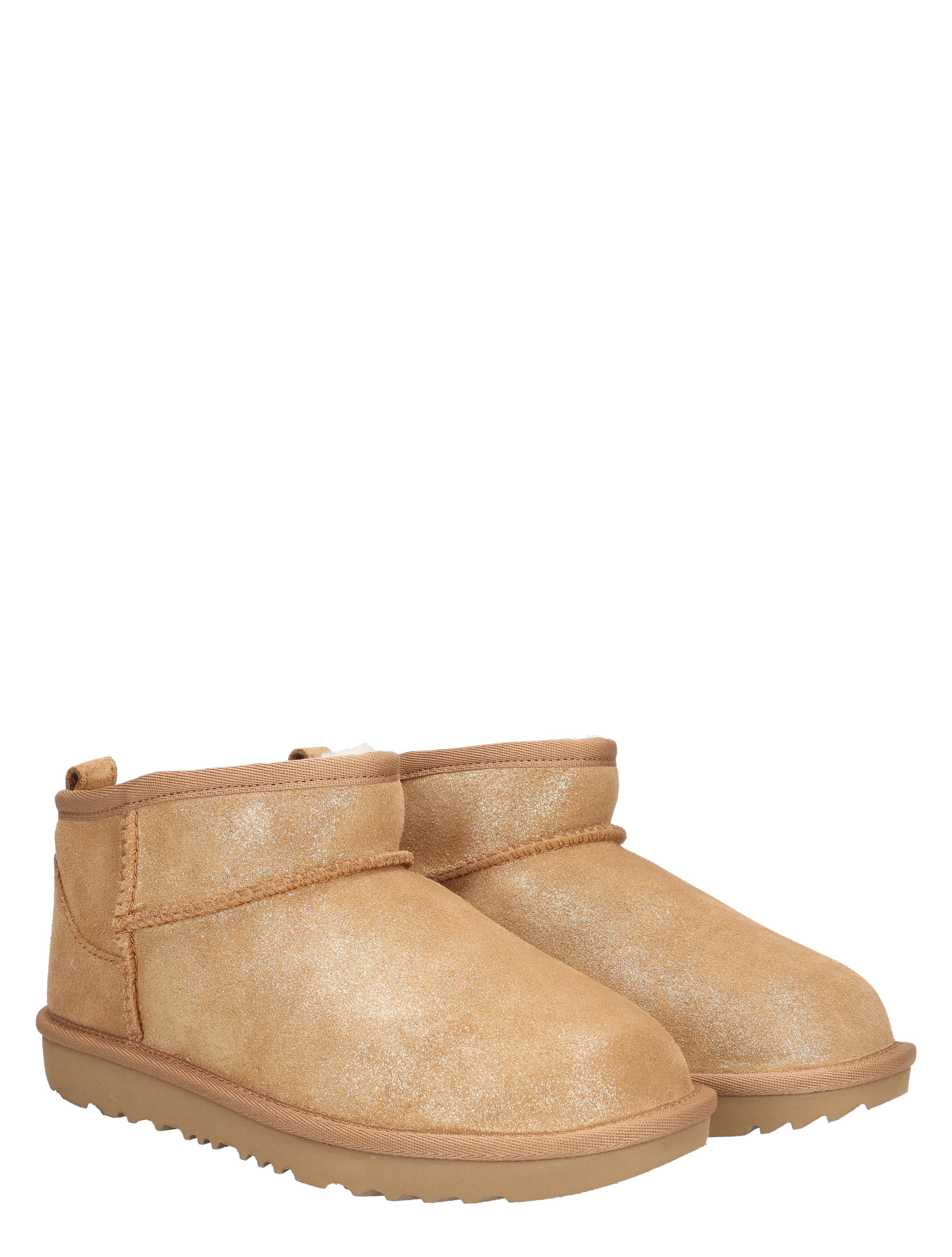 UGG - Kids Classic Ultra Mini Dazzle Chestnut - Meisjes - Boots - Enkellaarsjes - 48150_53_5