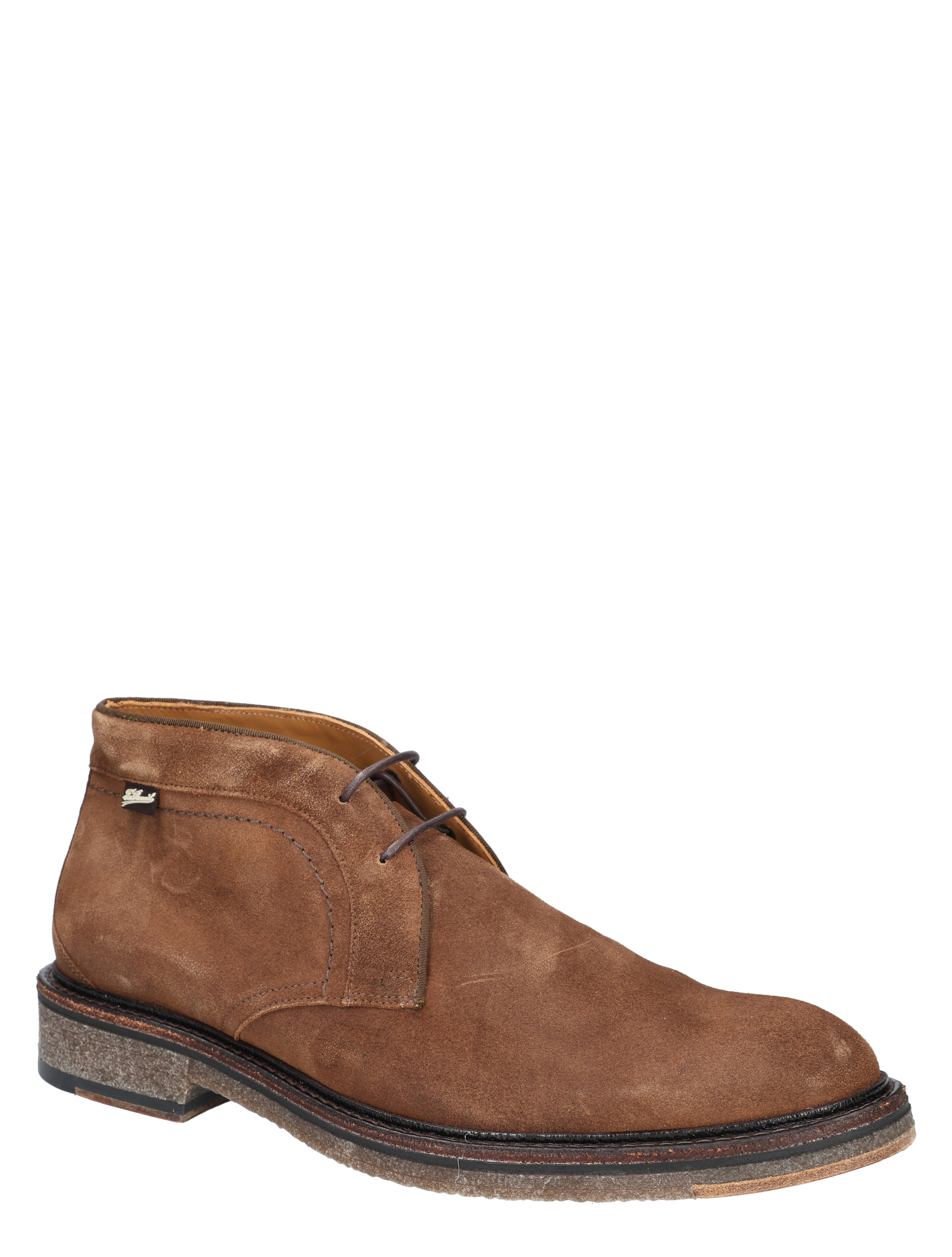 Floris van Bommel - De Tanker SFM-50163 23-01 Cognac H-Wijdte - Heren - Boots - Enkellaarsjes - 49308_02_3