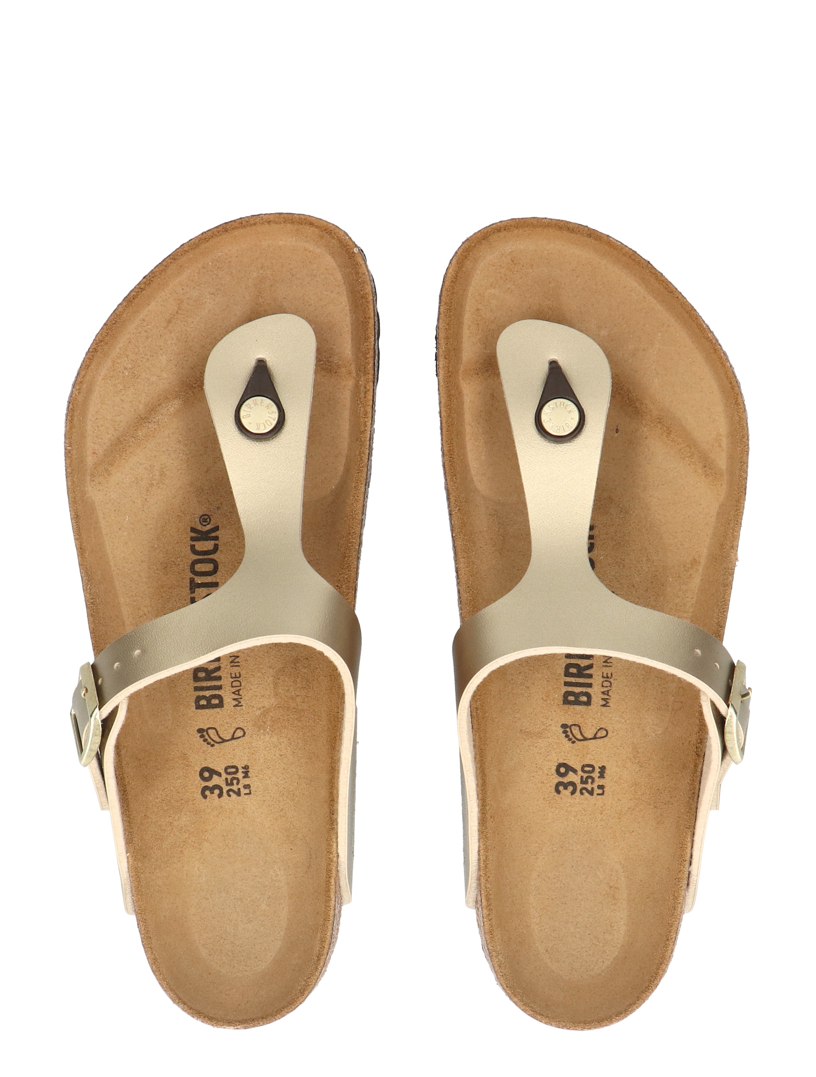 Birkenstock - Gizeh 1016108 Gold - Dames - Slippers - 49779_53_1