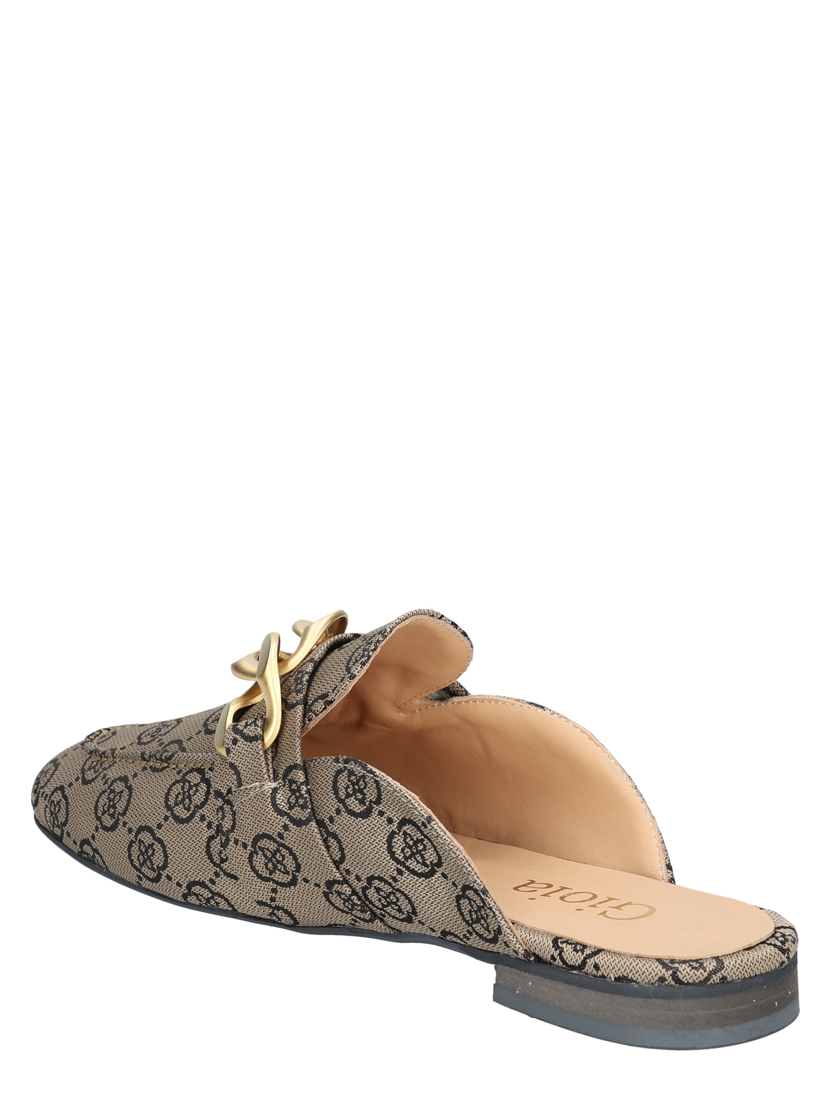 Gioia - Tianna 2610144 Textiel Flower Beige - Dames - Muiltjes - 50876_77_4