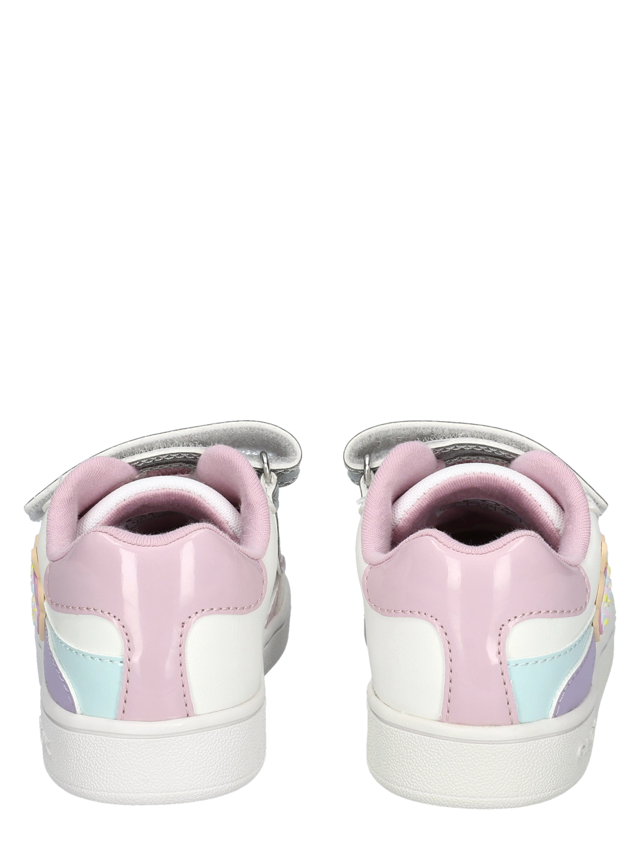 Geox - B555MB Optic White - Meisjes - Klittenbandschoenen - 49746_84_6