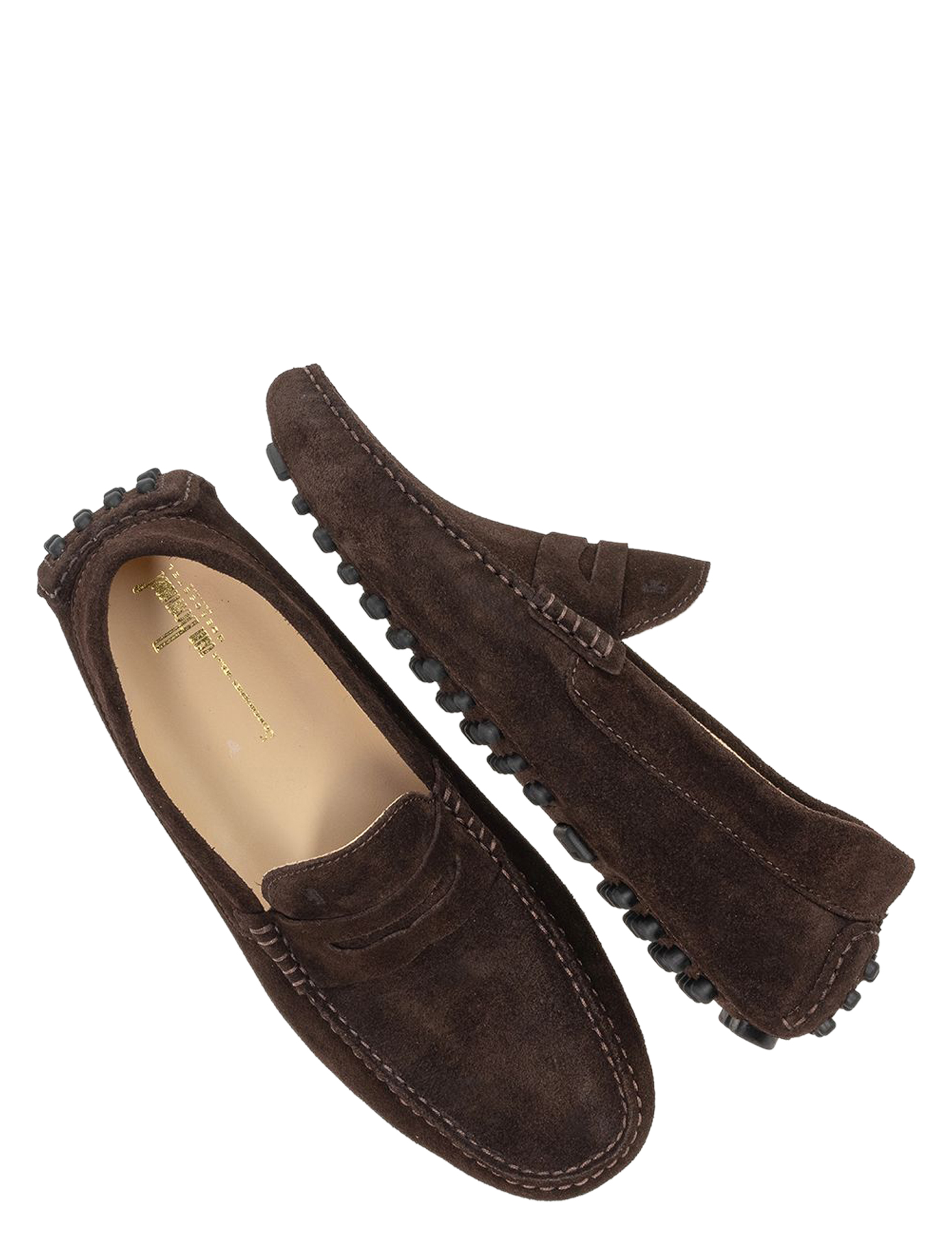 Van Bommel - SBM-40019 01.25 DarkBrown G+ Wijdte - Heren - Moccasins - 51390_22_3