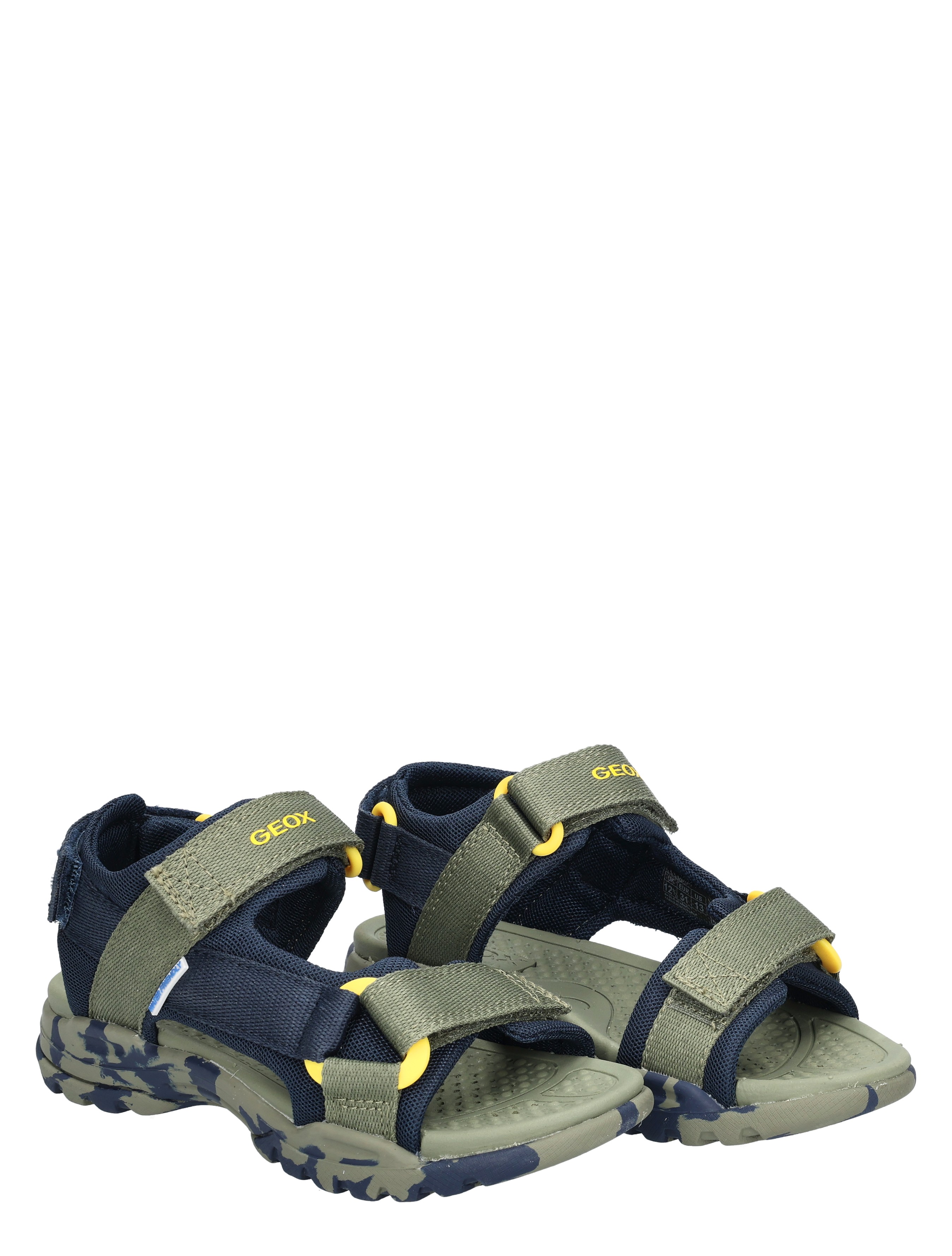 Geox - J450RE Navy Military - Jongens - Sandalen - 49755_63_5
