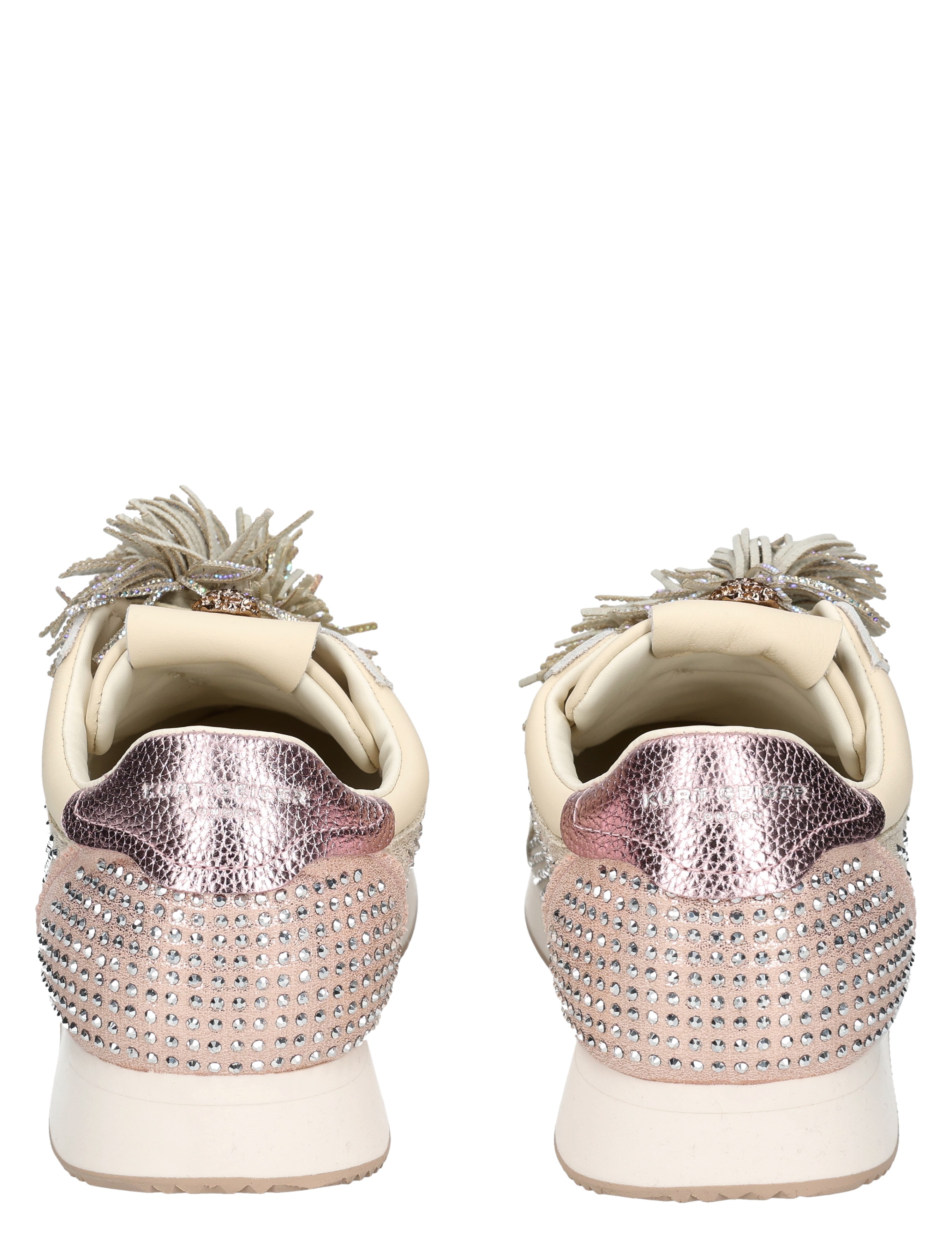 Kurt Geiger - Islington PomPom Sneaker Metal Combi - Sneakers - Dames - Lage Sneakers - 49593_53_7