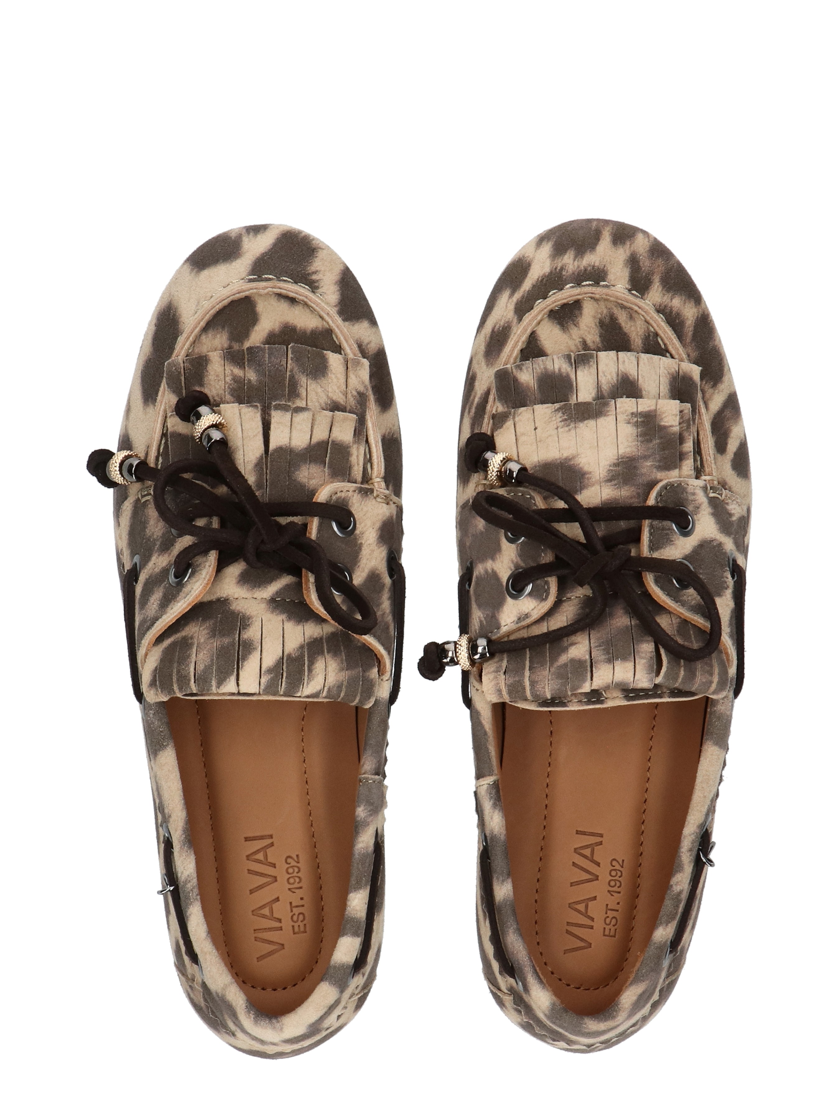 VIA VAI - June Loua 62374 03-315 Brown Leopard - Dames - Bootschoenen - 49781_22_7