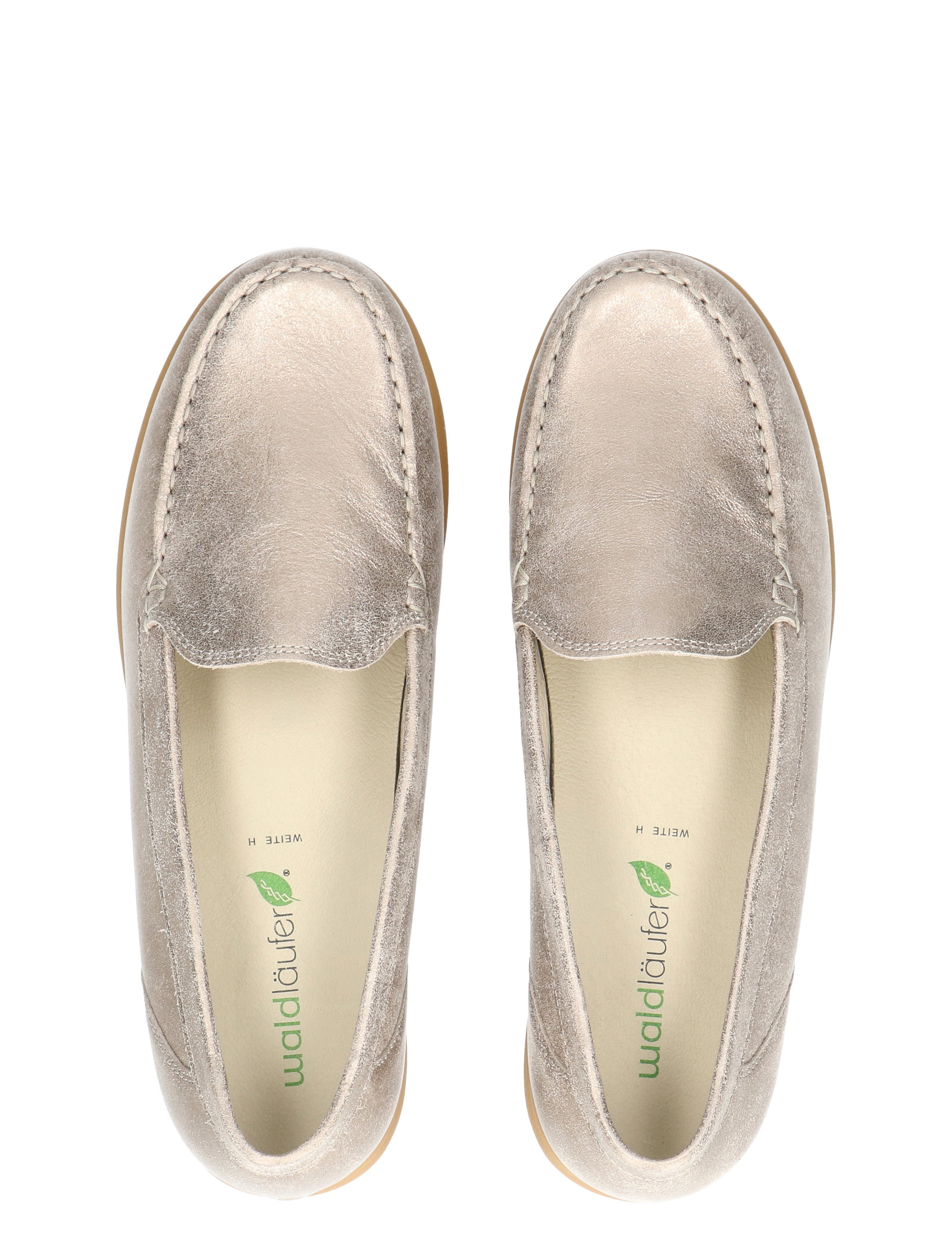 Waldlaufer - 951503 131 102 Eclis Lightgold - Dames - Loafers - 50390_53_8