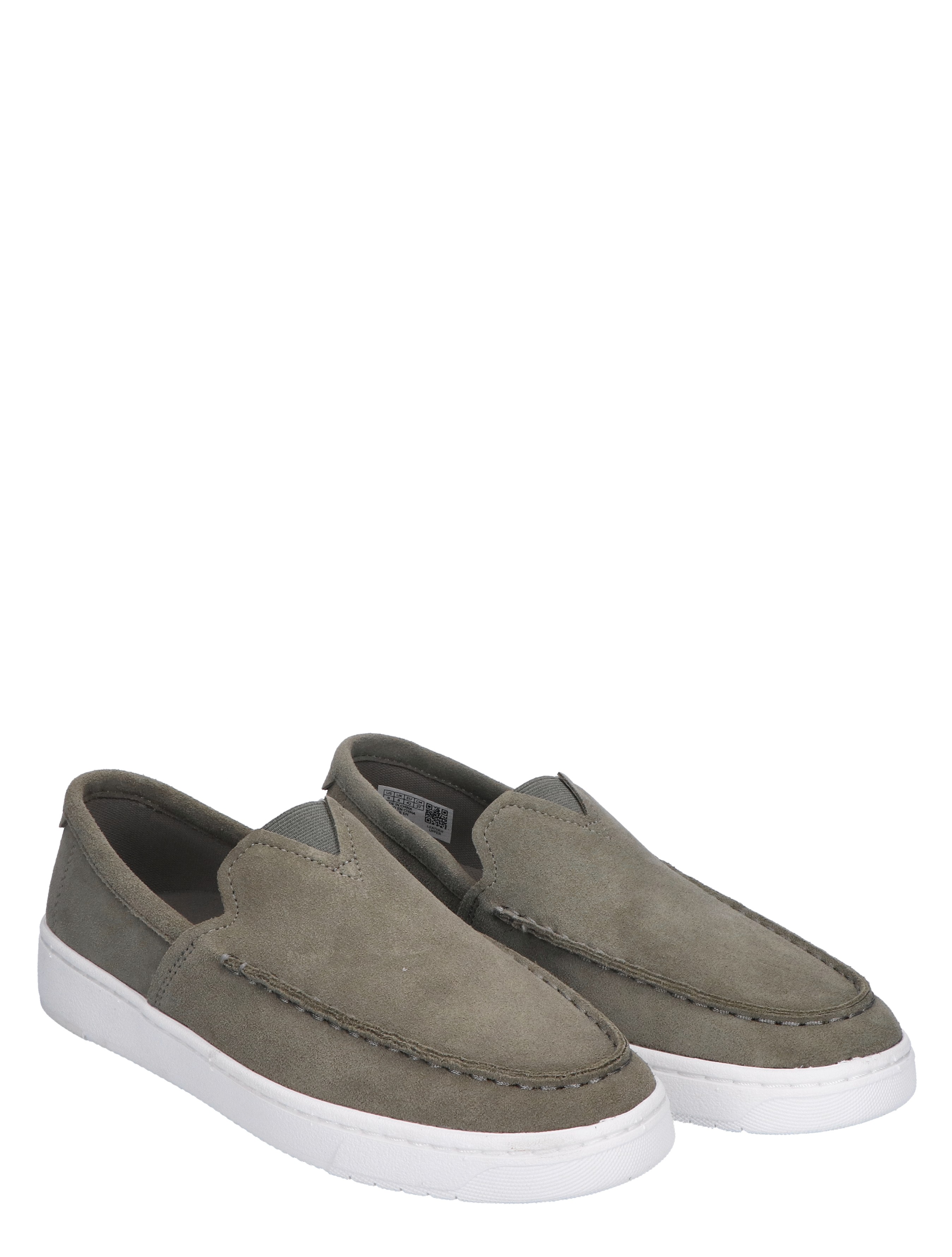 Travel Lite Suede Loafer Green