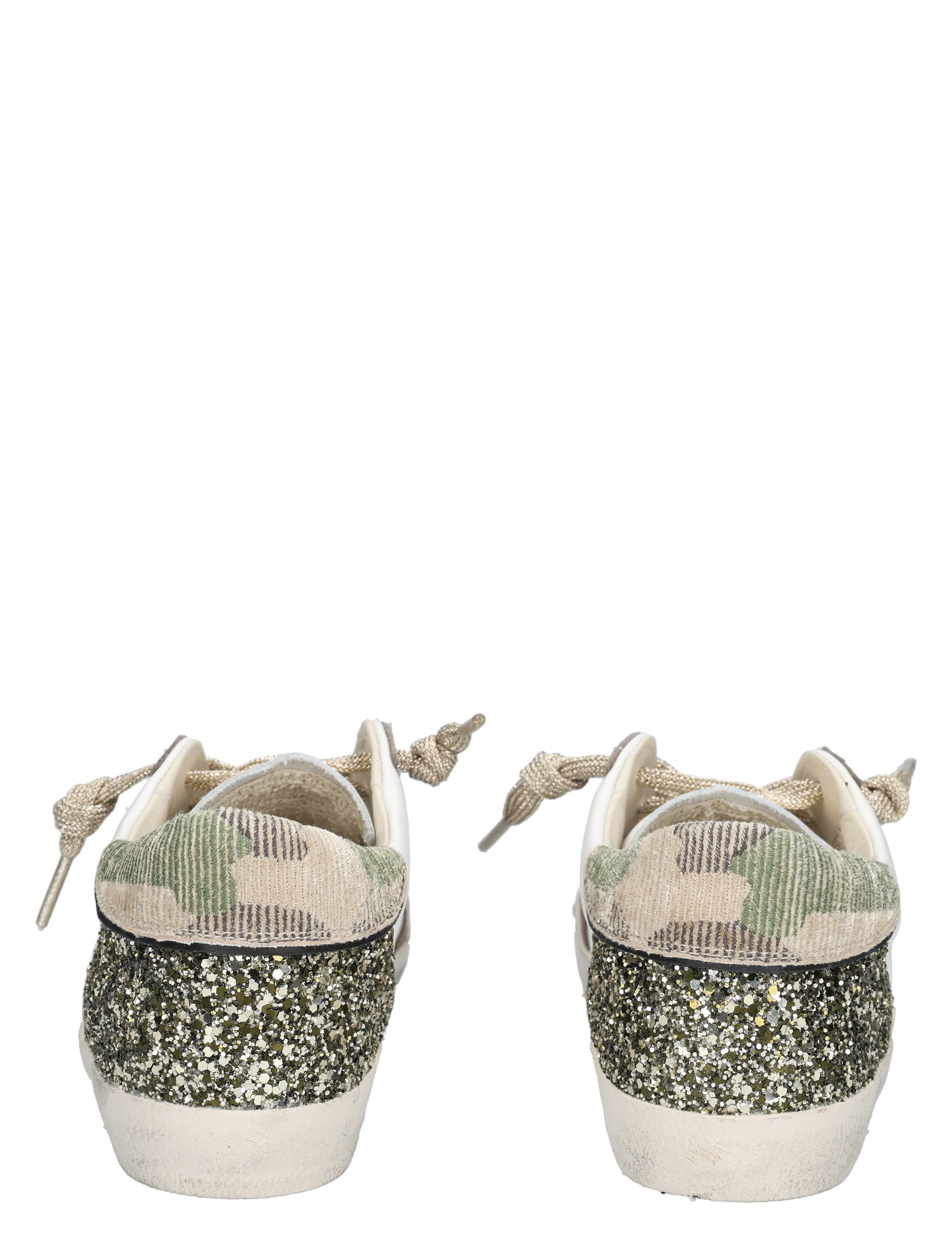 Philippe Model - PRLD PRSX Camou Glitter Blanc - Sneakers - Dames - Lage Sneakers - 49108_87_6