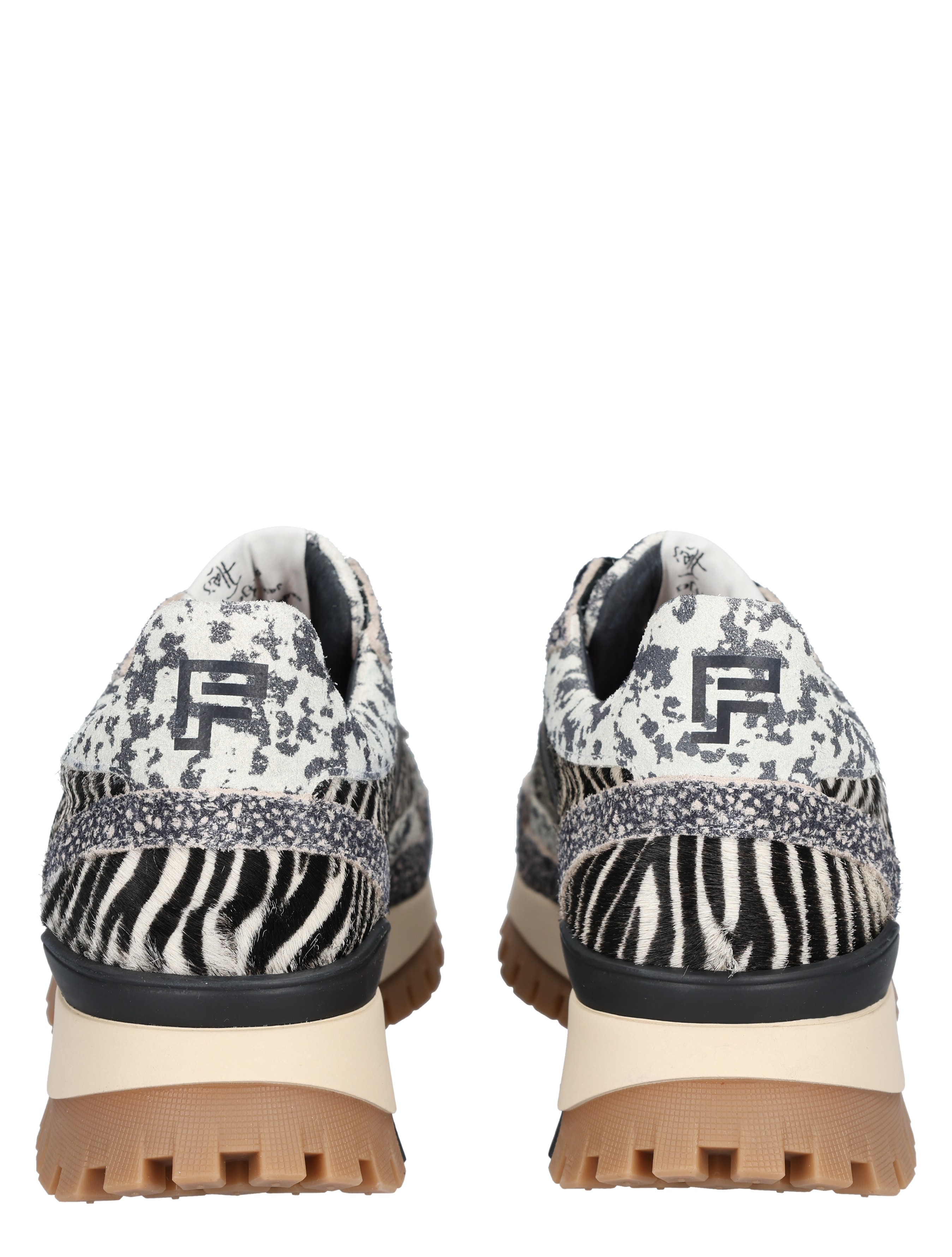 Floris van Bommel - Grommi SFW-10143 19-01 Black Combi G-Wijdte - Sneakers - Dames - Lage Sneakers - 49294_11_6