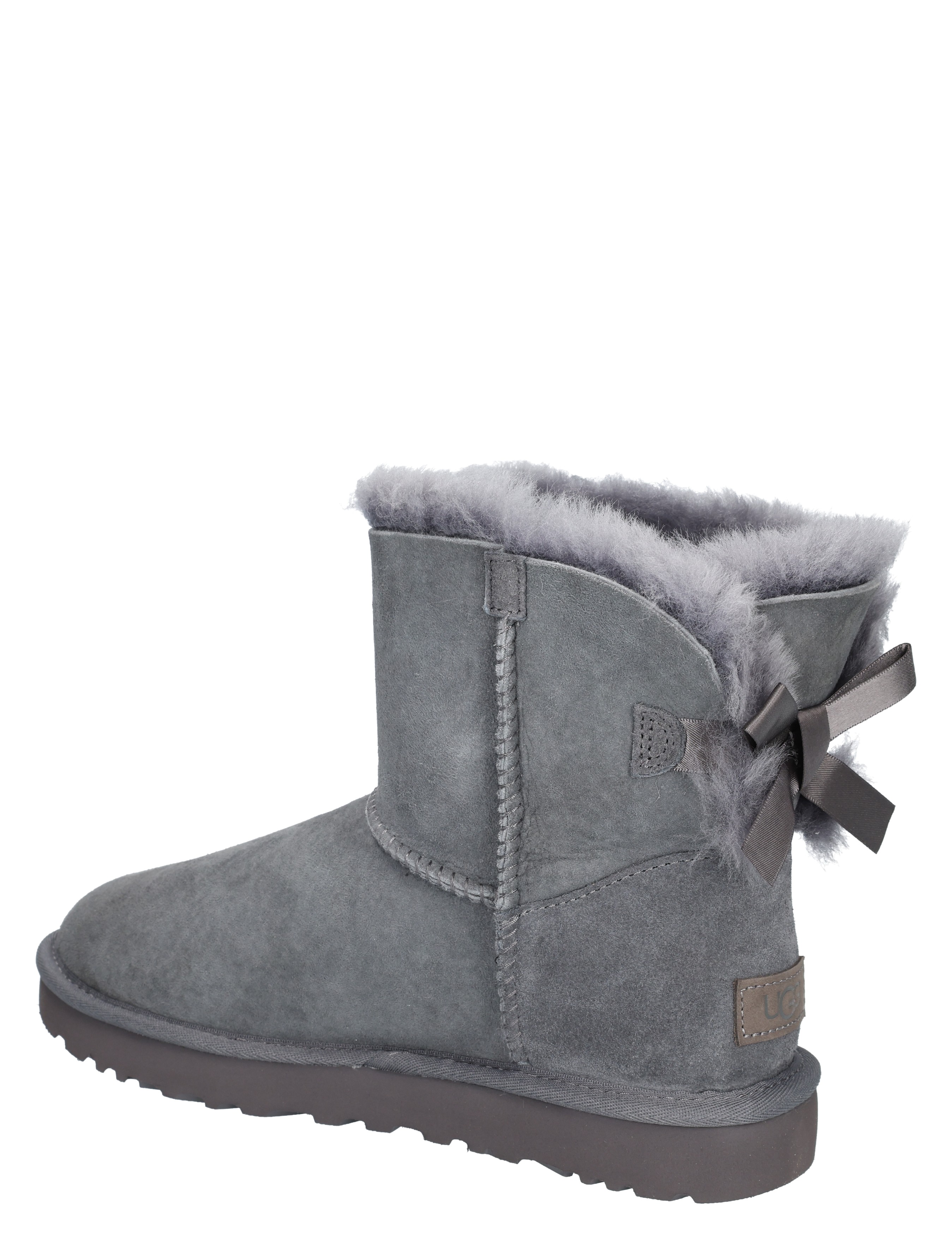 UGG - Mini Bailey Bow II Obsidian - Dames - Boots - Enkellaarsjes - 48123_99_4