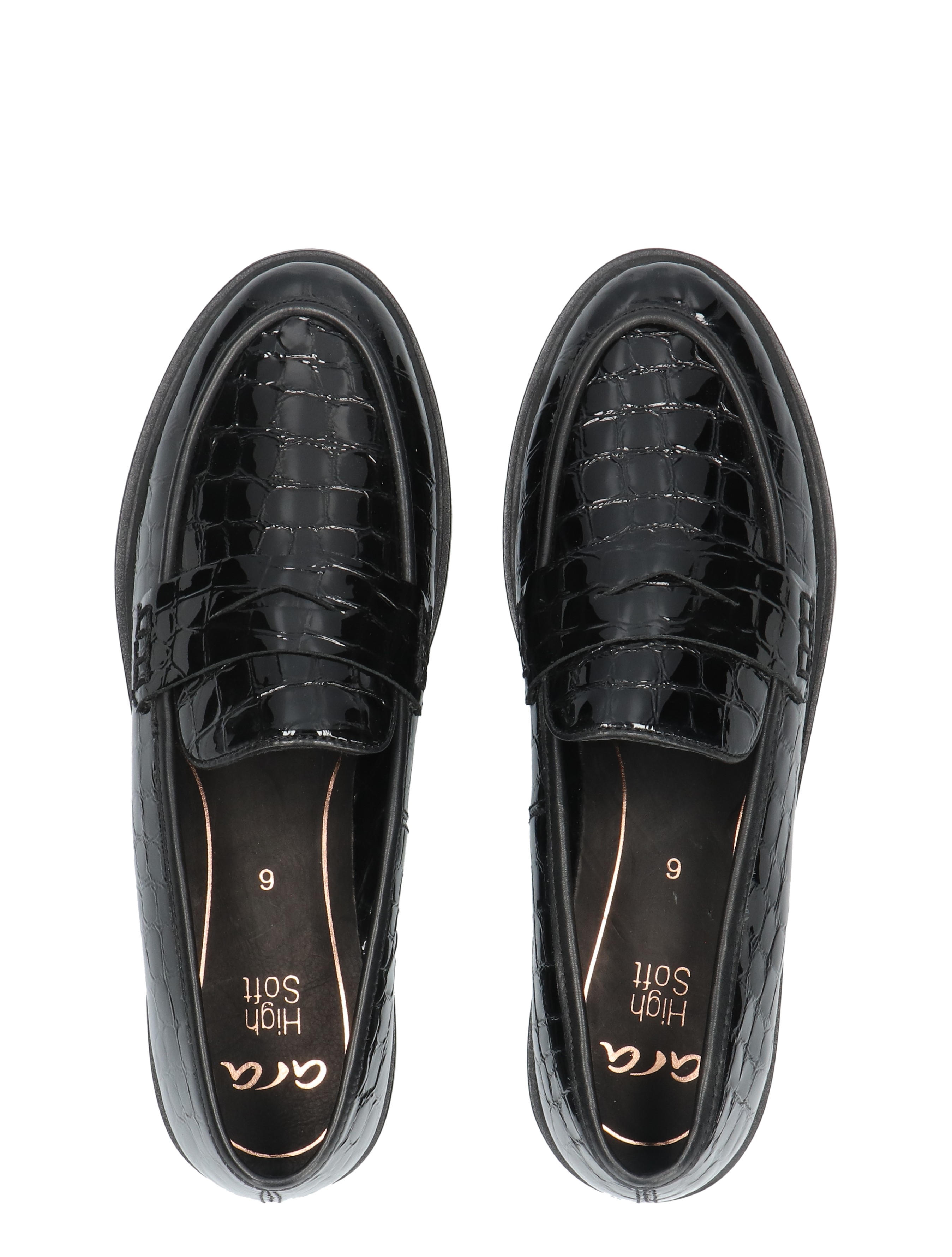 Ara - 12-11225-01 Black F-Wijdte - Dames - Loafers - 48810_10_7