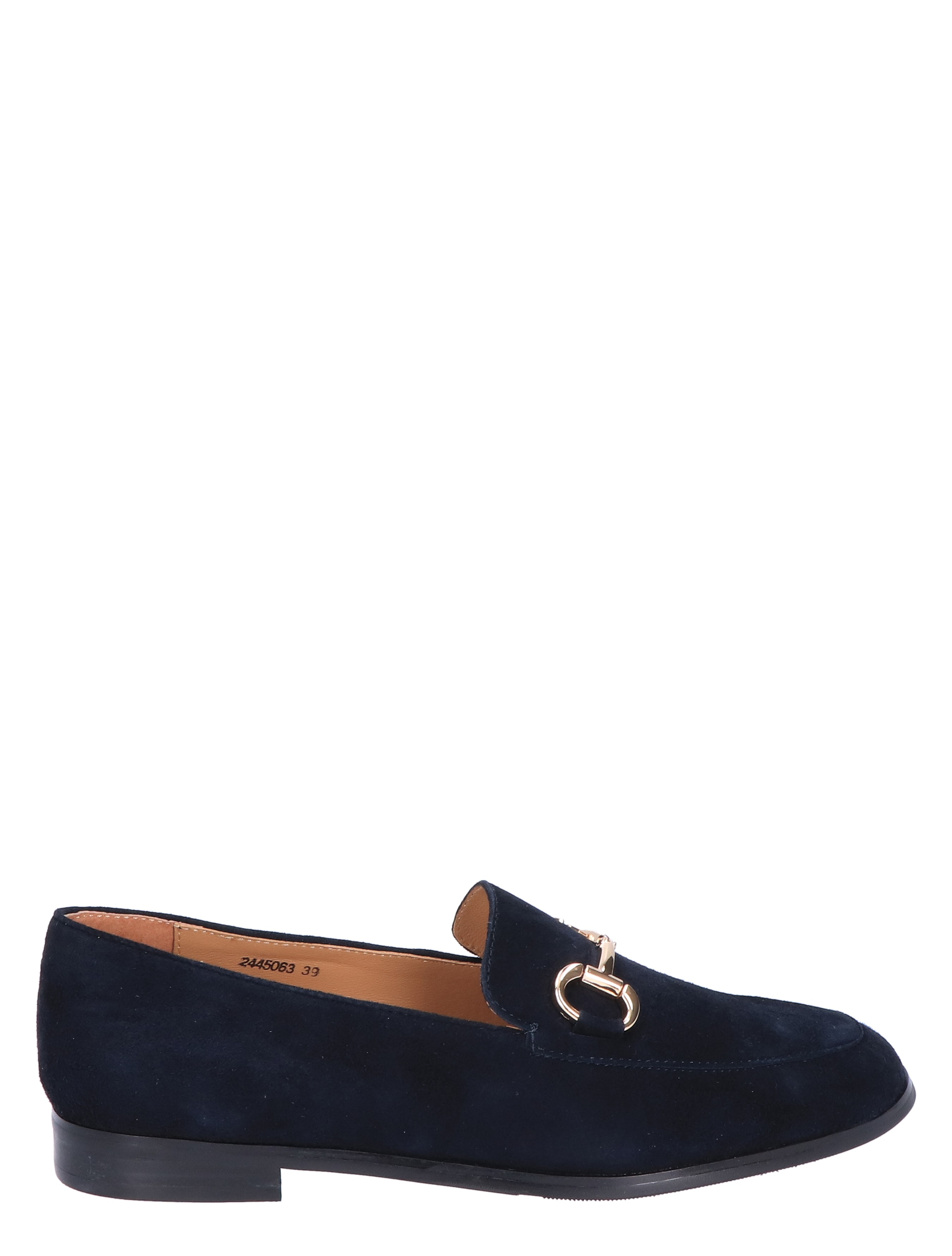 Di Lauro - Laure Dark Blue Suede - Loafers - Dames - 46300_33_1